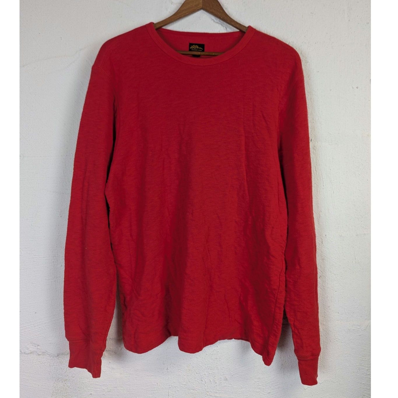 L.L. Bean LL Bean Red Pullover Sweater Classic Christmas Womens Large Size L / US 10 / IT 46 - 1 Thumbnail