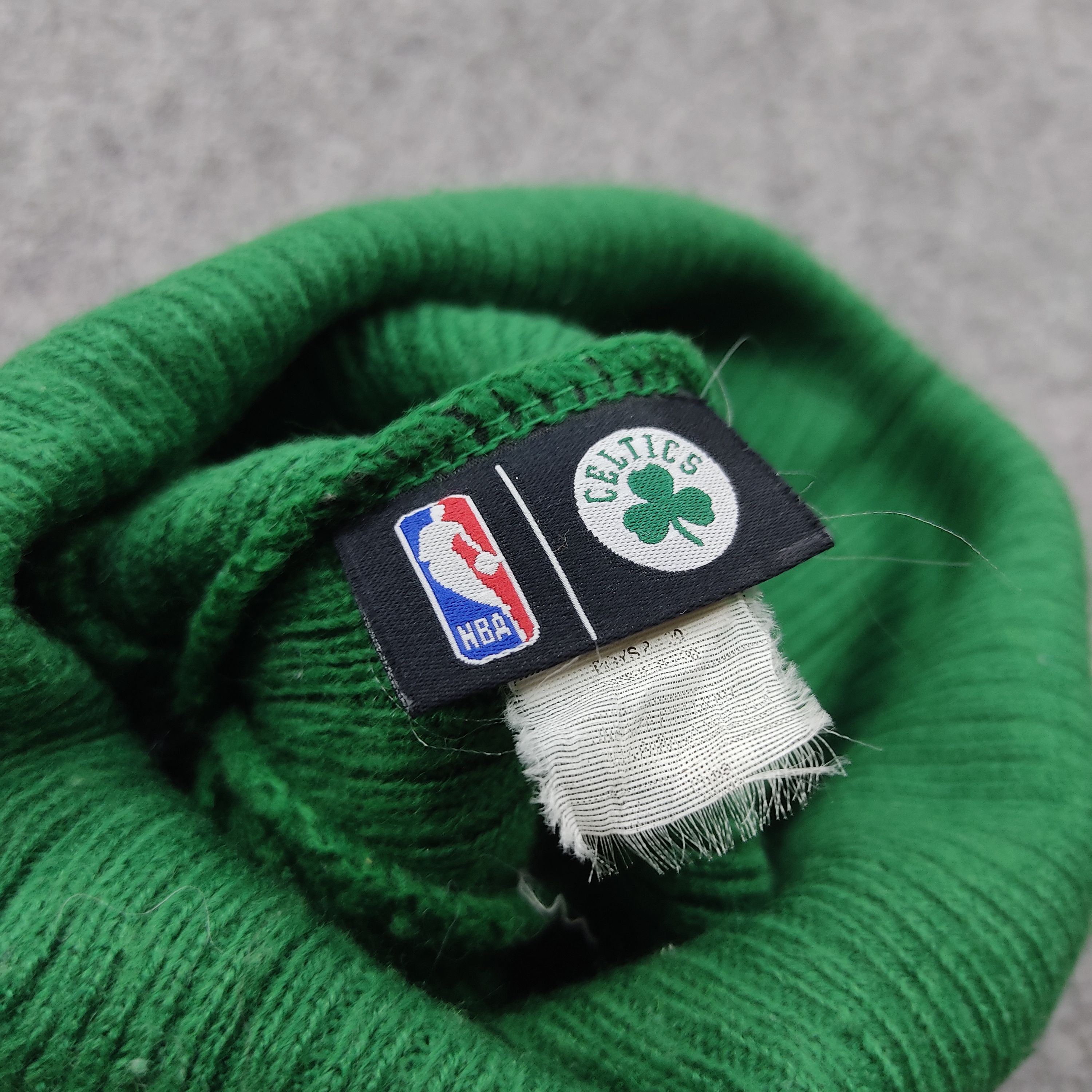 Adidas × NBA × Vintage NBA Boston Celtics by Adidas Beanie / Snow Hat / Snow Cap Size ONE SIZE - 4 Thumbnail
