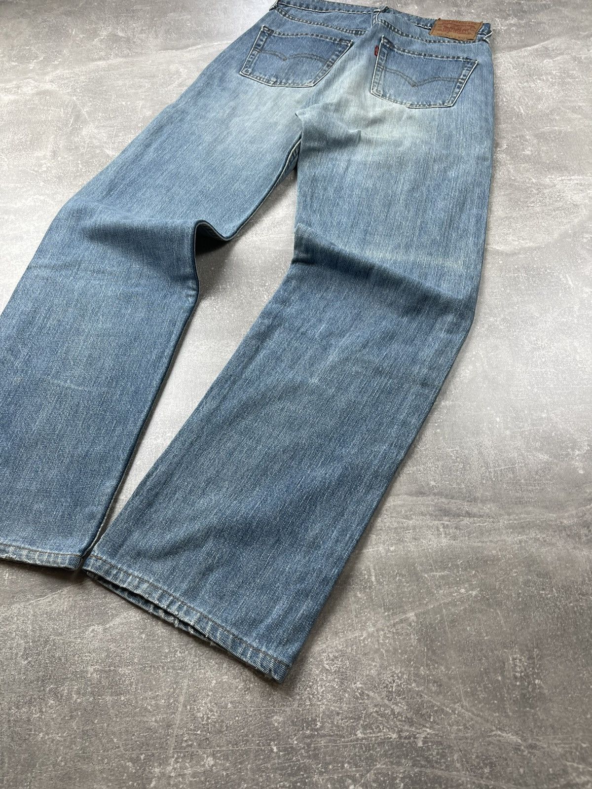 Japanese Brand × Levi's Vintage Clothing × Vintage Levi’s 509 90s Rare Loose Fit Blue Faded Jeans Made in Japan Size US 31 - 3 Thumbnail