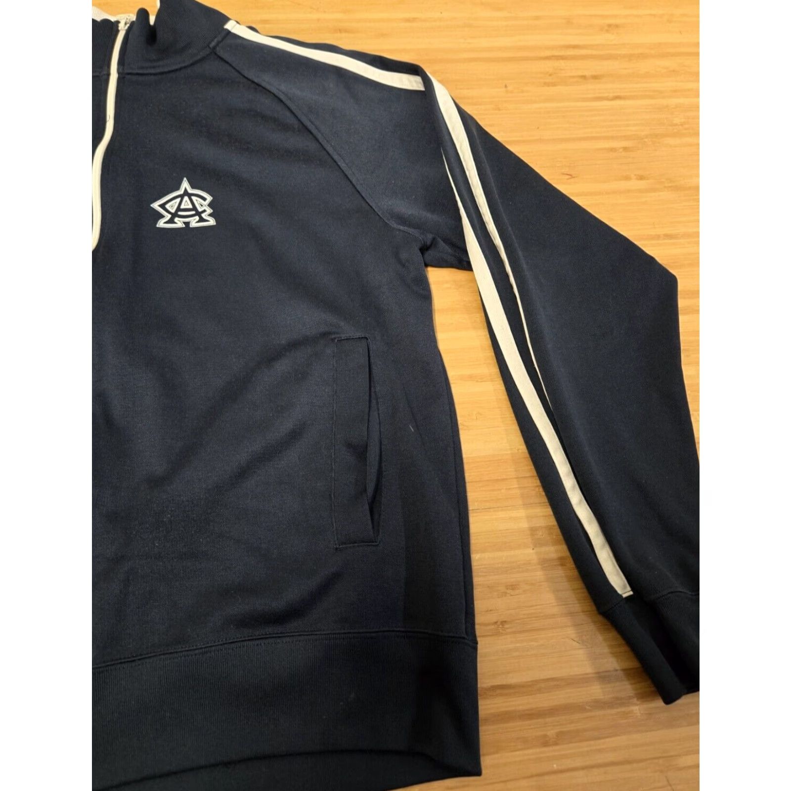 Champion VINTAGE Champion Fieldhouse Jacket XL Men Blue Full Zip Polyester Windbreaker Pockets Logo - Casual, Gym & Training, Cycling, Golf Size US XL / EU 56 / 4 - 2 Thumbnail