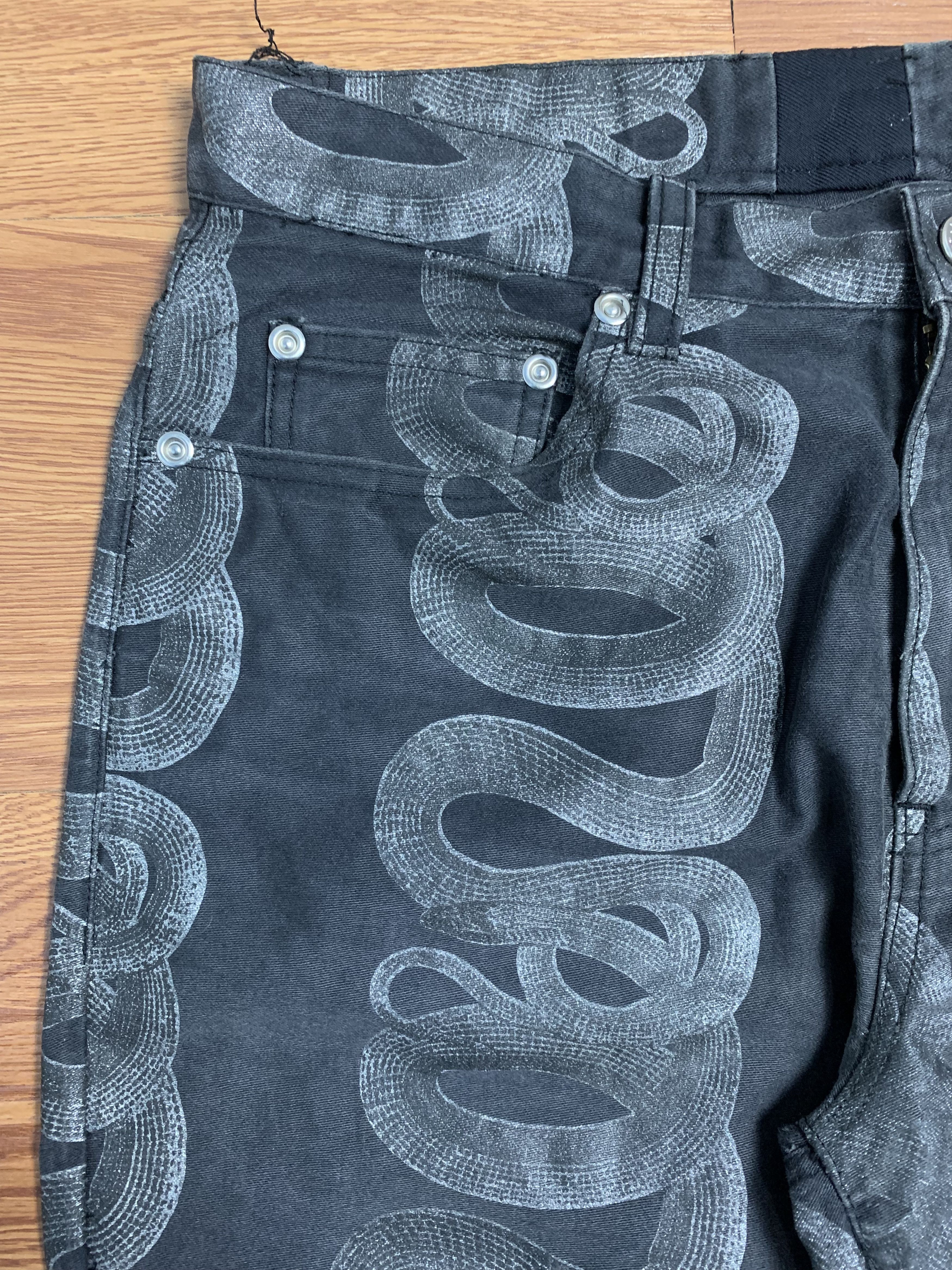 Hysteric Glamour Archive 90s Hysteric Glamour Snake Pants Size US 28 / EU 44 - 4 Thumbnail