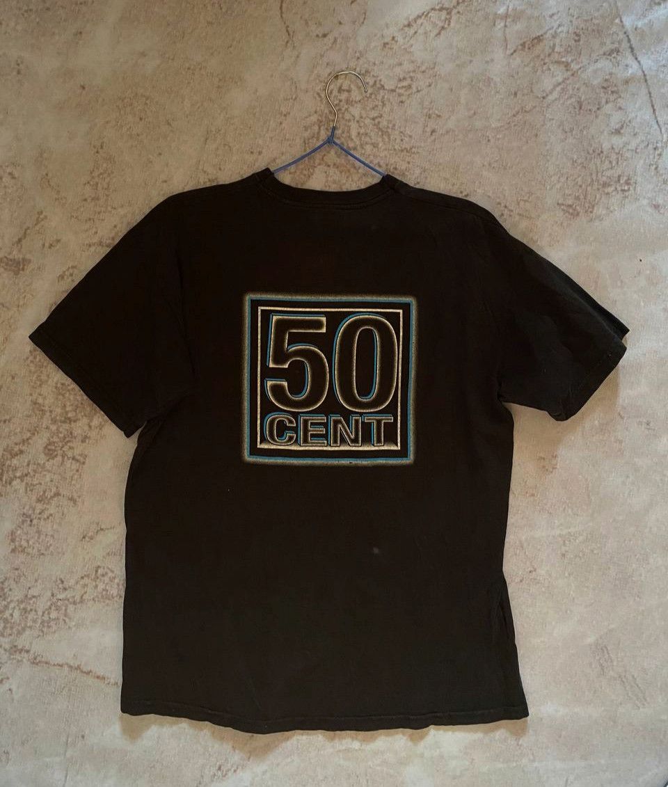 50 Cent Vintage 50 Cent Rap T-Shirt Size US M / EU 48-50 / 2 - 2 Thumbnail