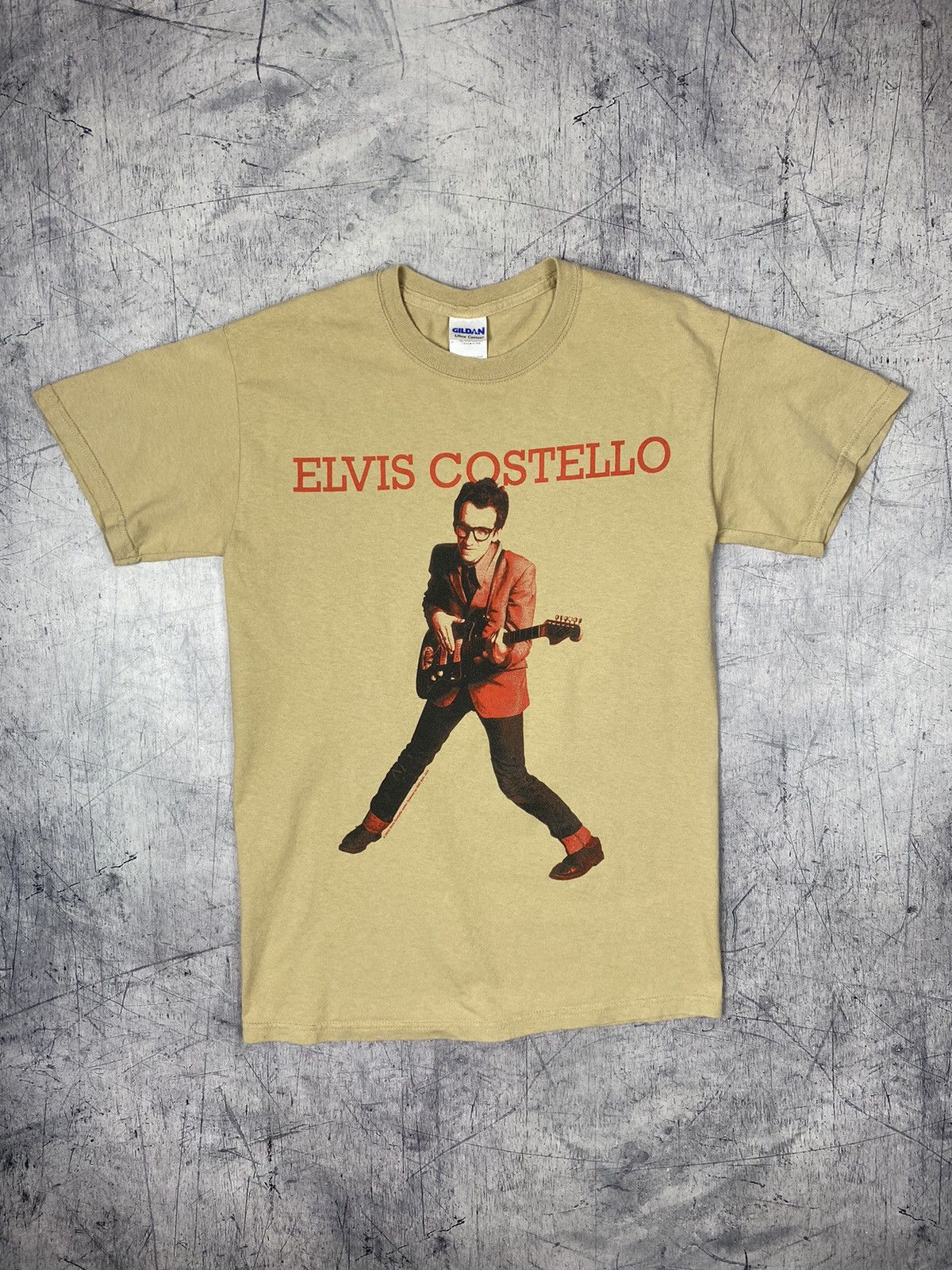 Vintage Vintage Elvis Costello 2010 under license to wifi Tee Size US S / EU 44-46 / 1 - 2 Thumbnail