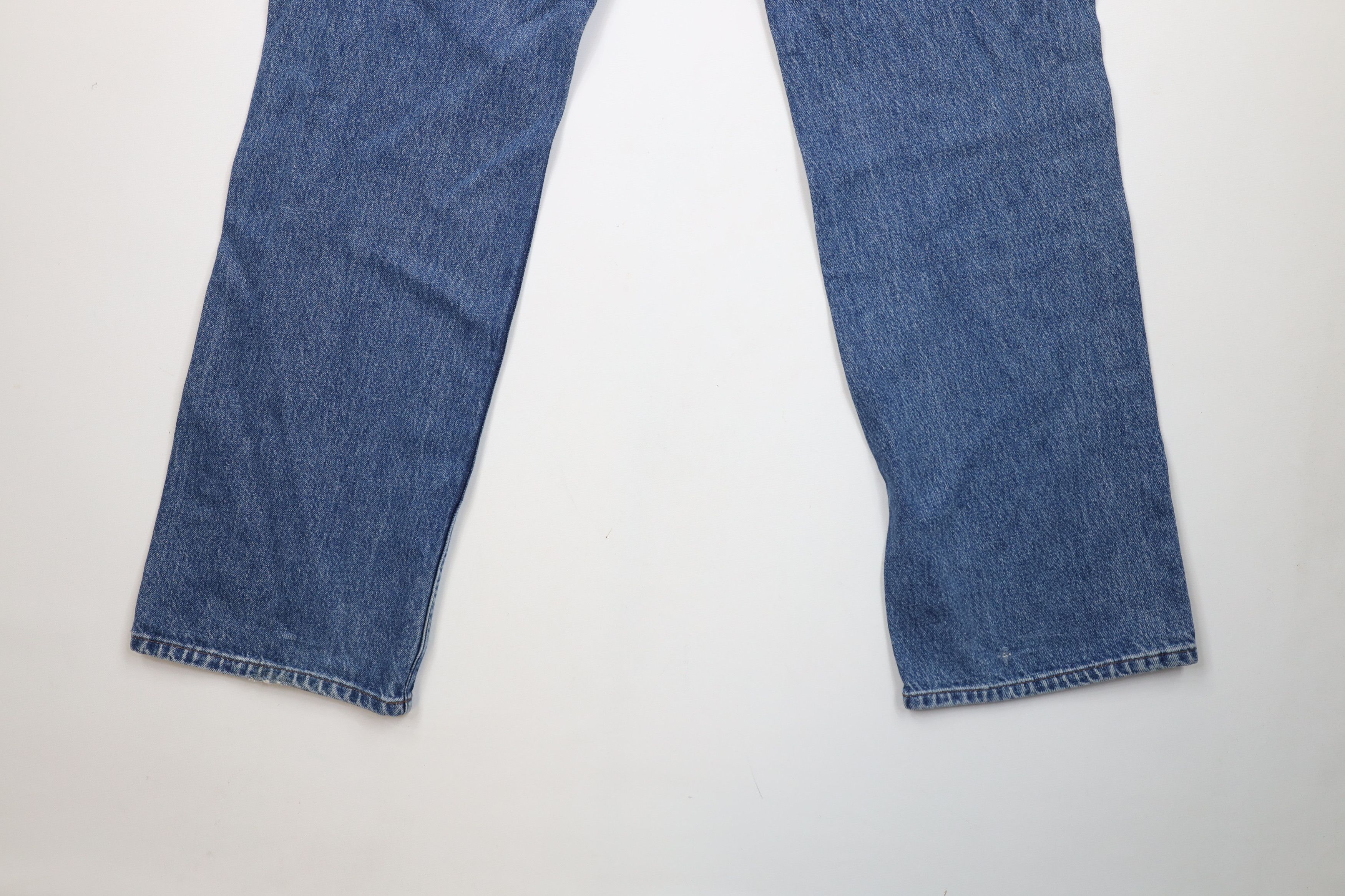Harley Davidson Vintage 90s Y2K Harley Davidson Wide Leg Denim Jeans Blue Size US 38 / EU 54 - 13 Thumbnail