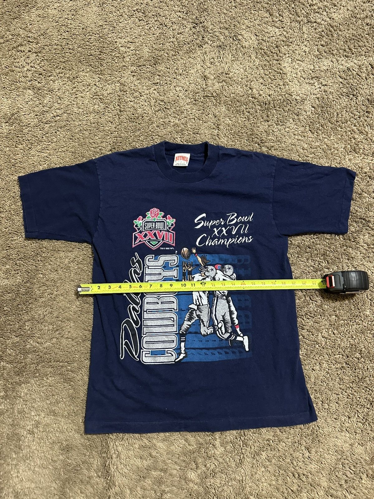 NFL × Vintage Vintage NFL Dallas Cowboys “Super” shirt 90s size Large Size US L / EU 52-54 / 3 - 4 Thumbnail
