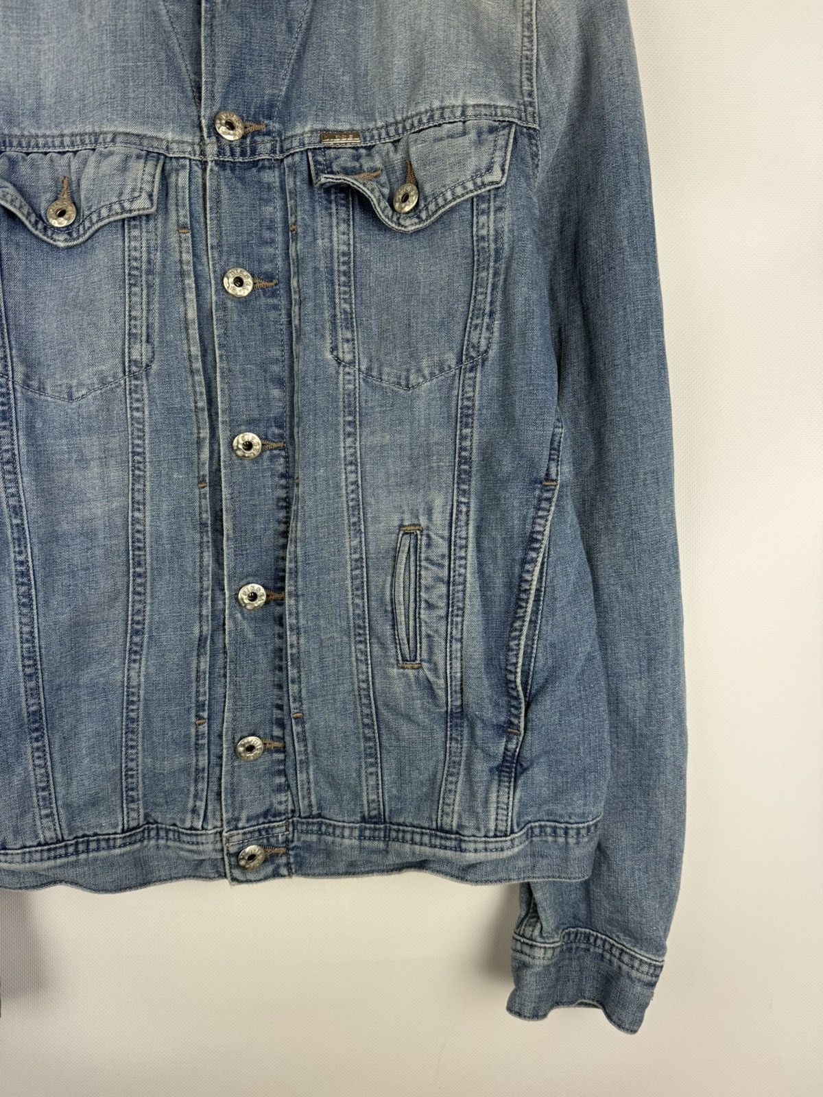 Diesel Diesel Men’s Y2K Denim Trucker Jacket Size M Size US M / EU 48-50 / 2 - 6 Thumbnail