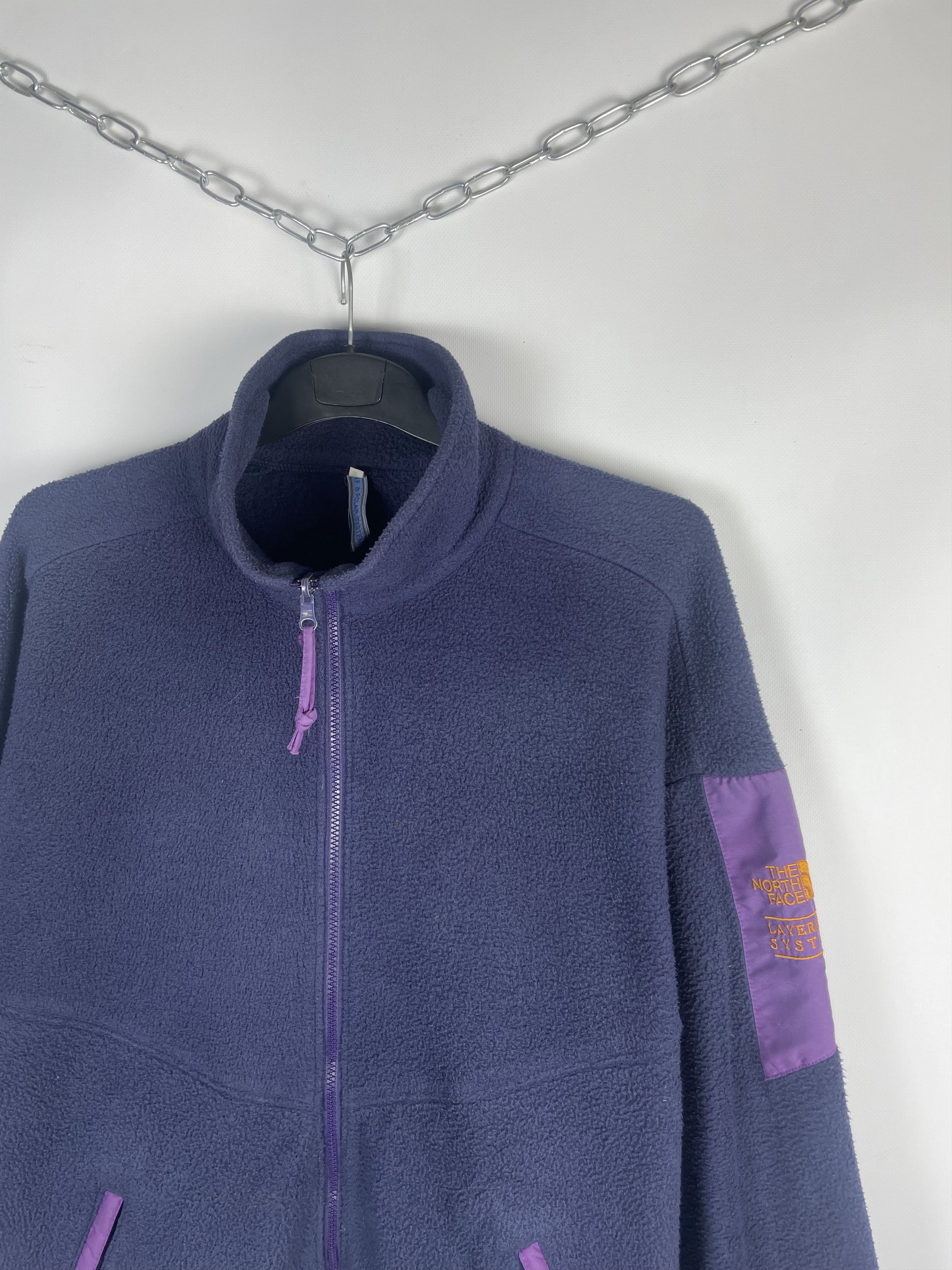 Other Vintage The North Face Zip Fleece Jacket Size US XL / EU 56 / 4 - 3 Thumbnail