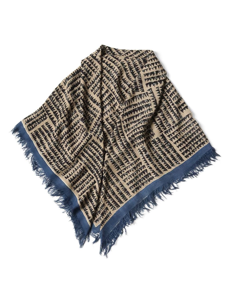 Kapital Kapital Rayon Fringe Stole Hacksaw Block Size ONE SIZE - 1 Thumbnail