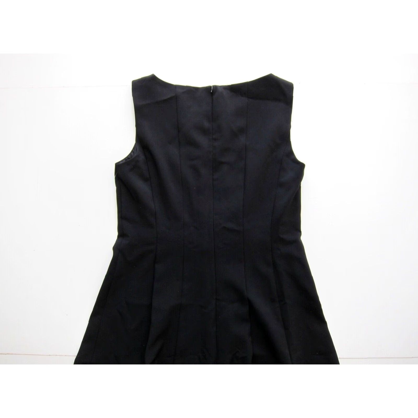 Evan Picone NWT Evan Picone Black Label Classic Black Sleeveless Tunic Sheath Shift Dress 6 Size M / US 6-8 / IT 42-44 - 7 Thumbnail