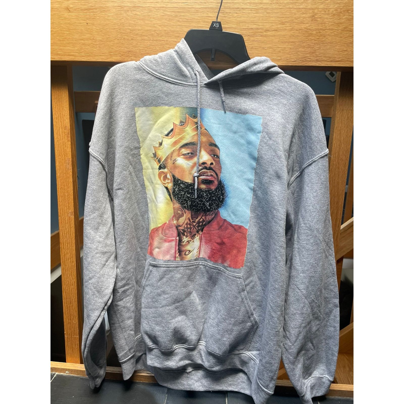 Other NIPSEY HUSSLE HOODIE PULLOVER GREY SIZE LARGE Size US L / EU 52-54 / 3 - 1 Thumbnail