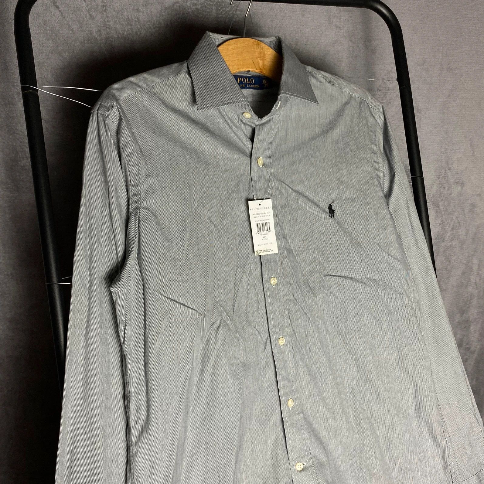 Designer × Polo Ralph Lauren × Ralph Lauren Polo Ralph Lauren shirt striped mini logo pony embriordery Size US M / EU 48-50 / 2 - 3 Thumbnail