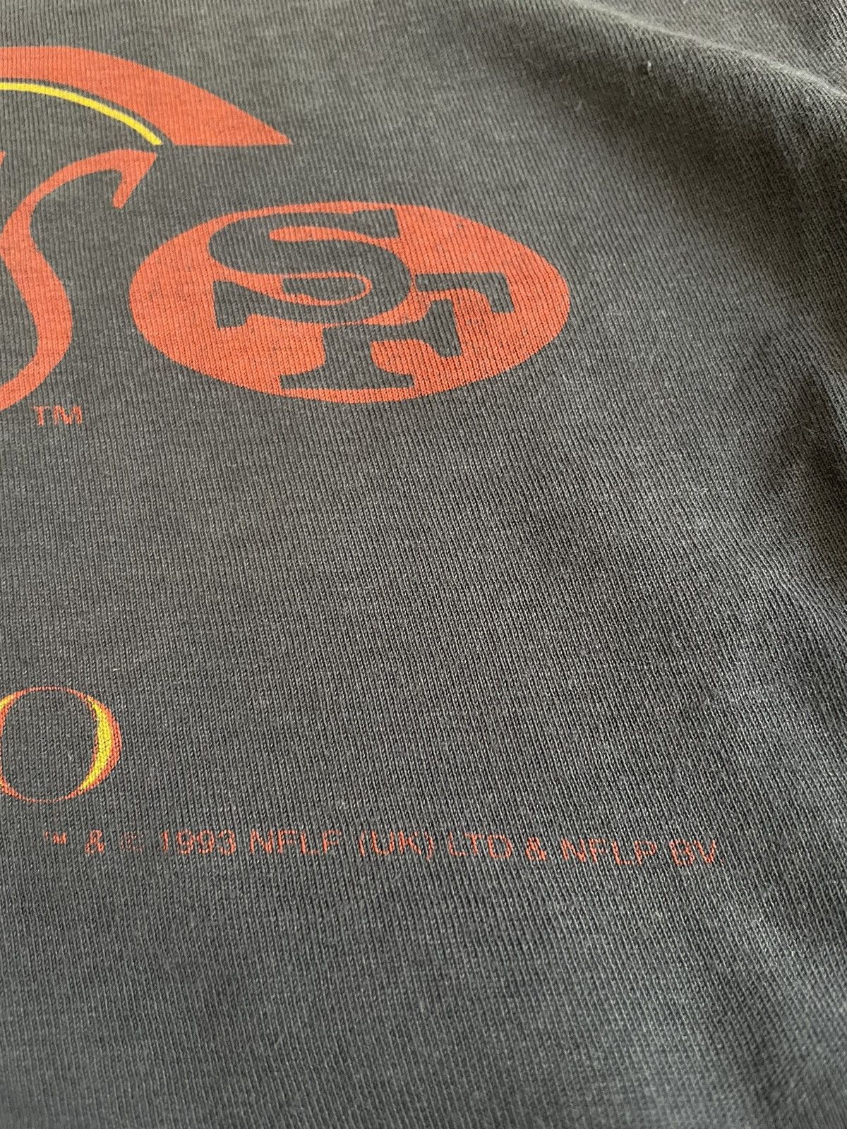 NFL Vintage 49ers San Francisco 1993 NFL Team T-Shirt RARE Size US XXL / EU 58 / 5 - 8 Thumbnail