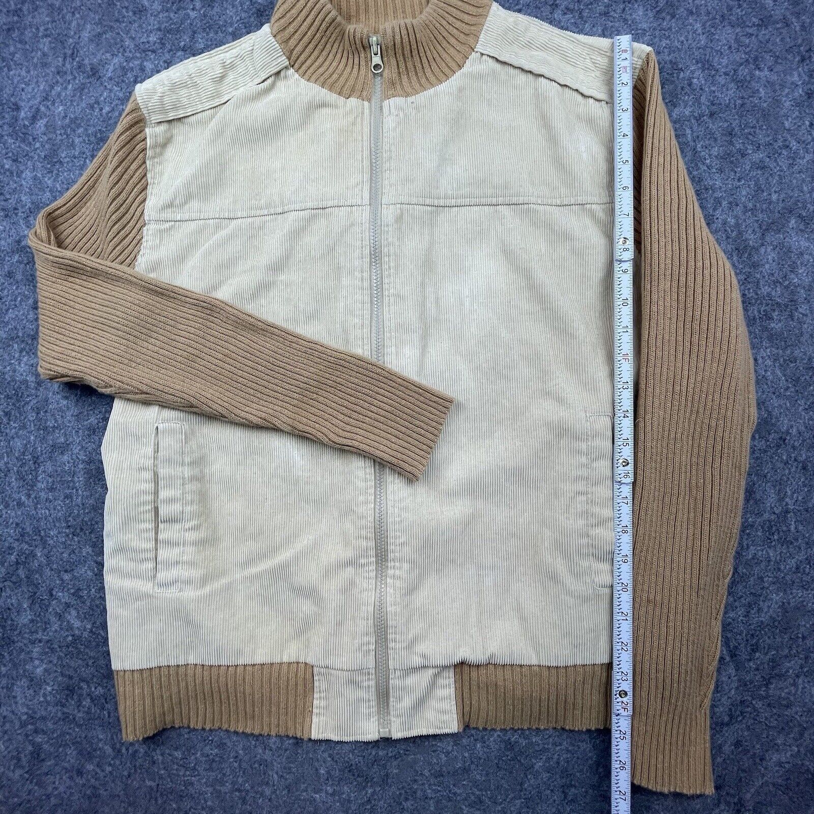 Angelo Litrico Vintage Angelo Litrico Sweater Mens XL Corduroy Knit Grandpa Size US XL / EU 56 / 4 - 4 Thumbnail