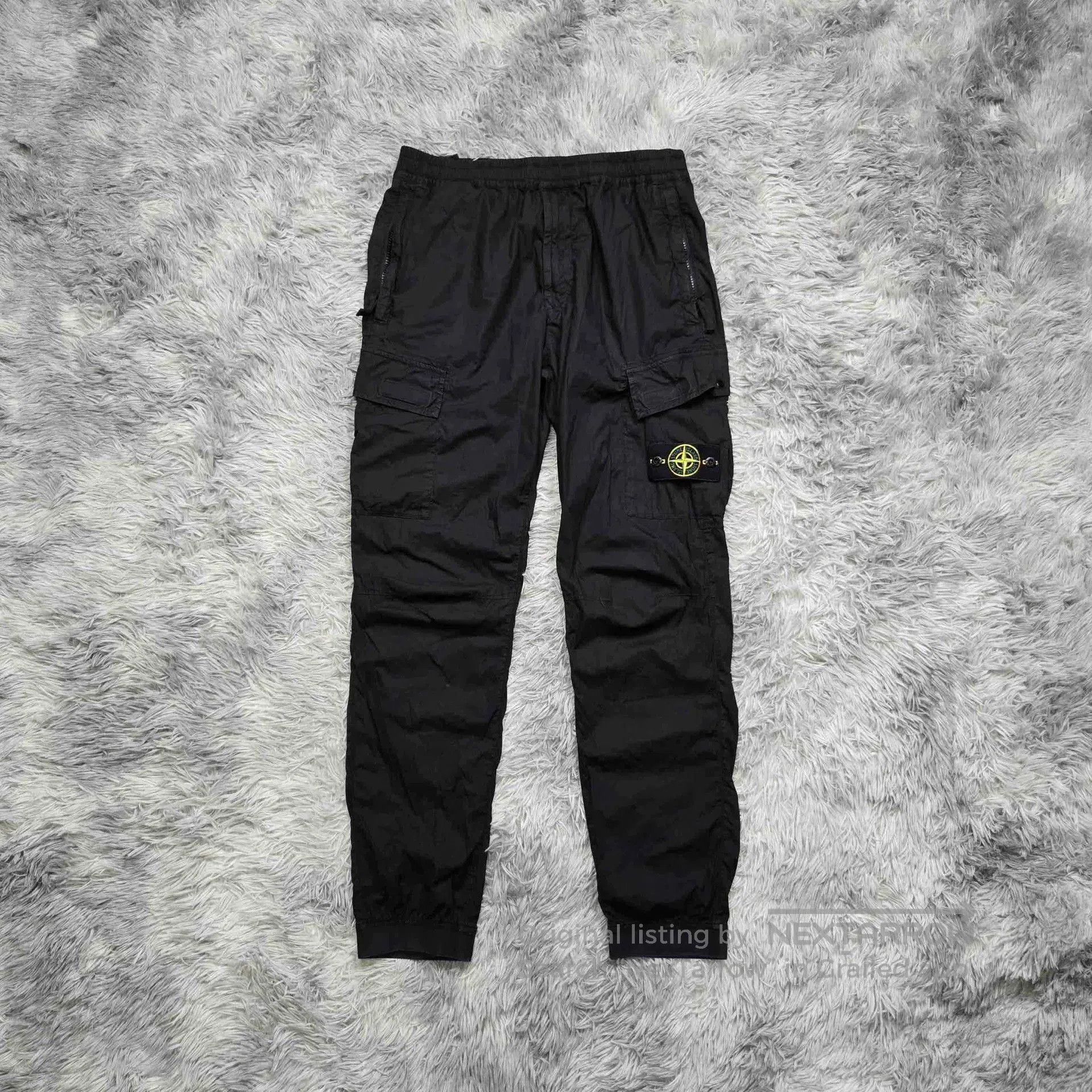 Stone Island stone island casual elastic waist pants. Size US 30 / EU 46 - 1 Thumbnail