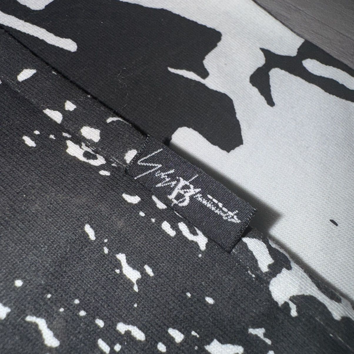 archive / Yohji Yamamoto full print long sleeve shirt