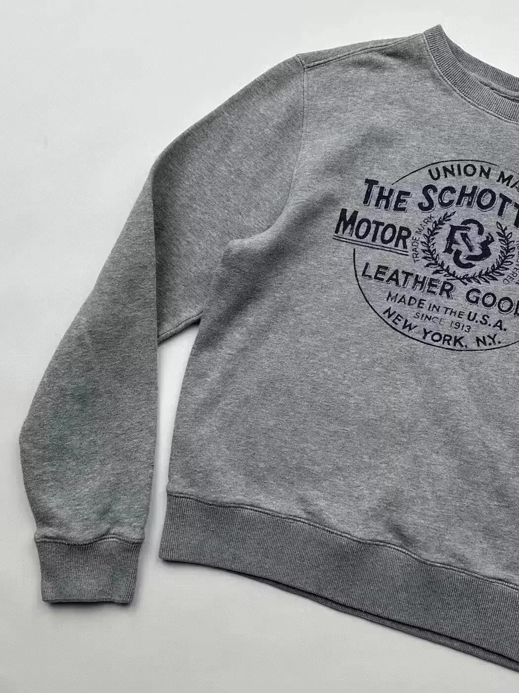 Schott Schott N.Y.C. Vintage Sweatshirt (37) Size US S / EU 44-46 / 1 - 2 Thumbnail