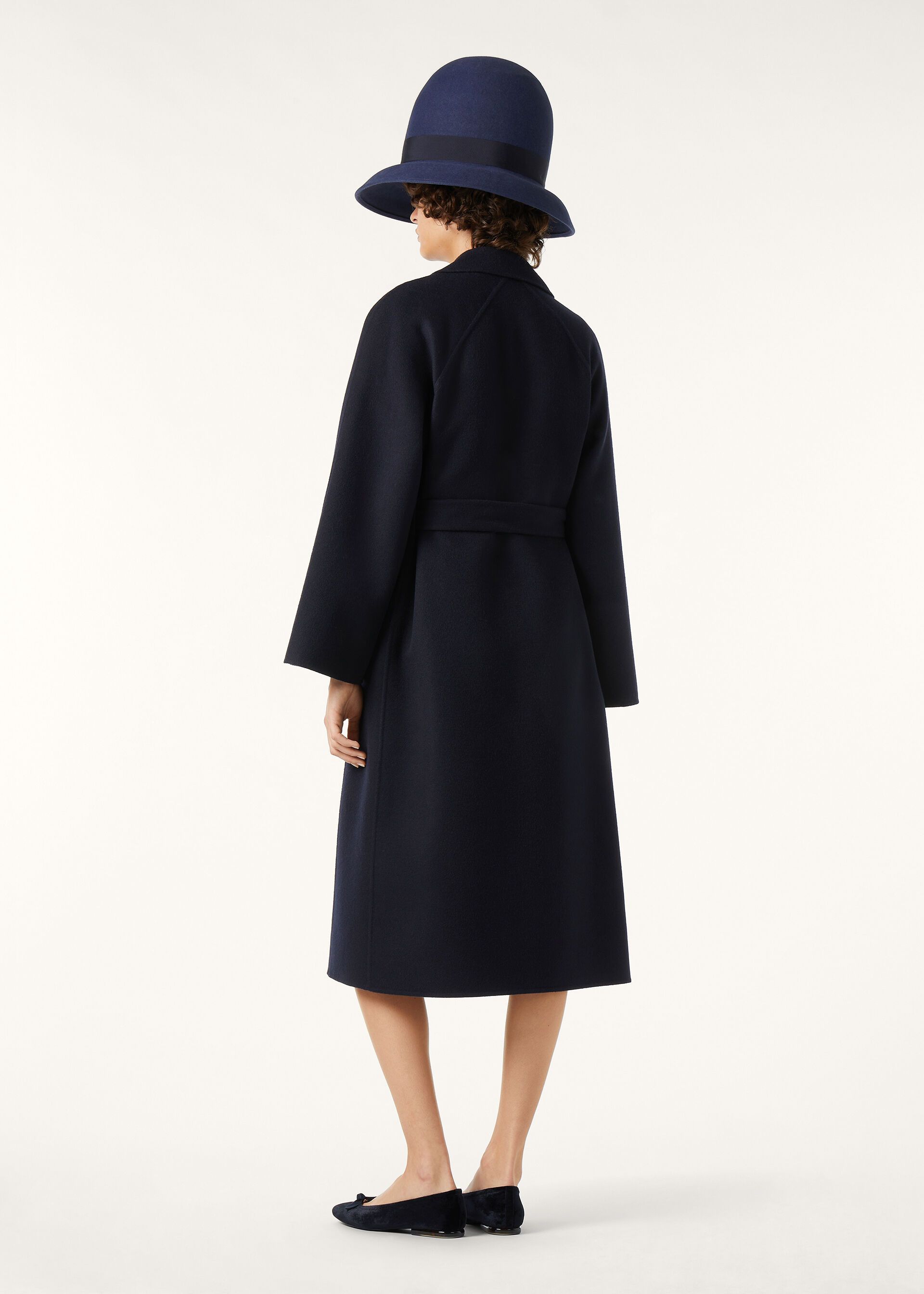 Loro Piana os11x0326 FAQ5816 Francesca Coat in Blue Navy Size M / US 6-8 / IT 42-44 - 5 Thumbnail