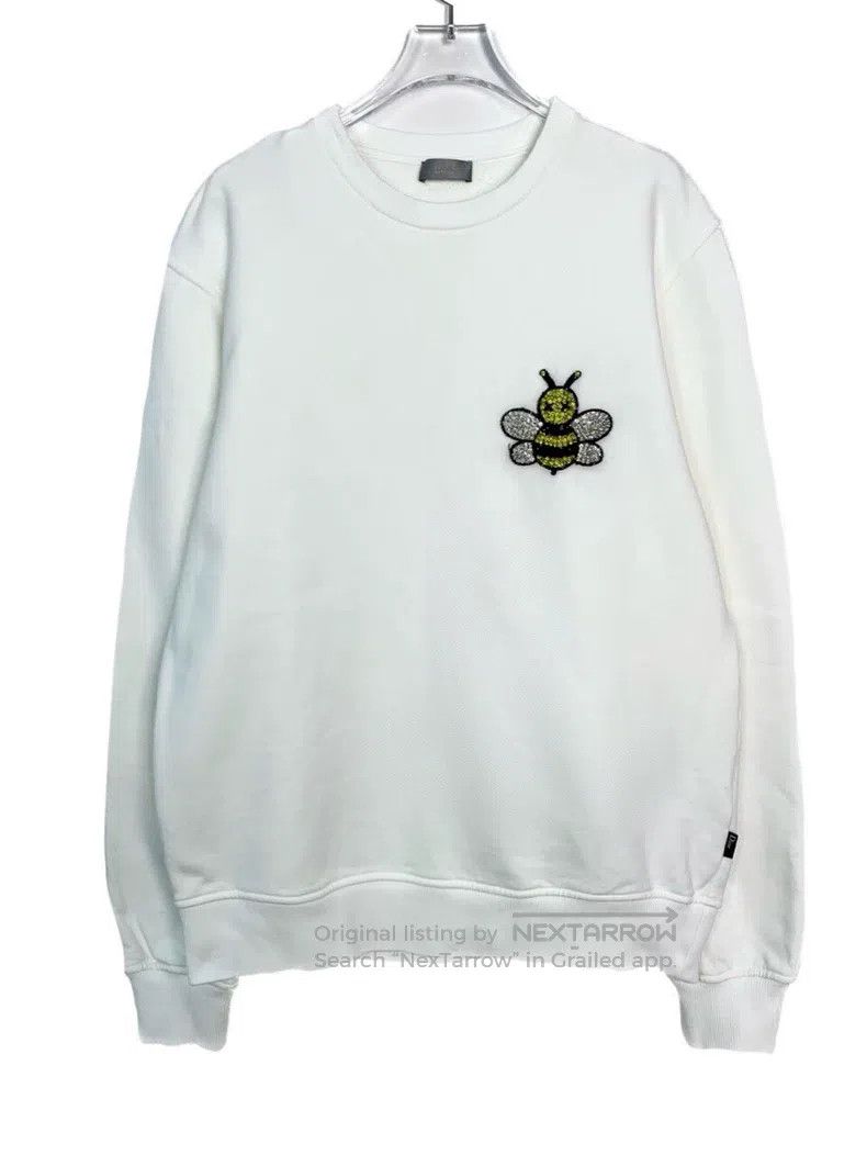 Dior Dior Logo little bee rhinestone round-neck long-sleeved sw Size US M / EU 48-50 / 2 - 1 Thumbnail