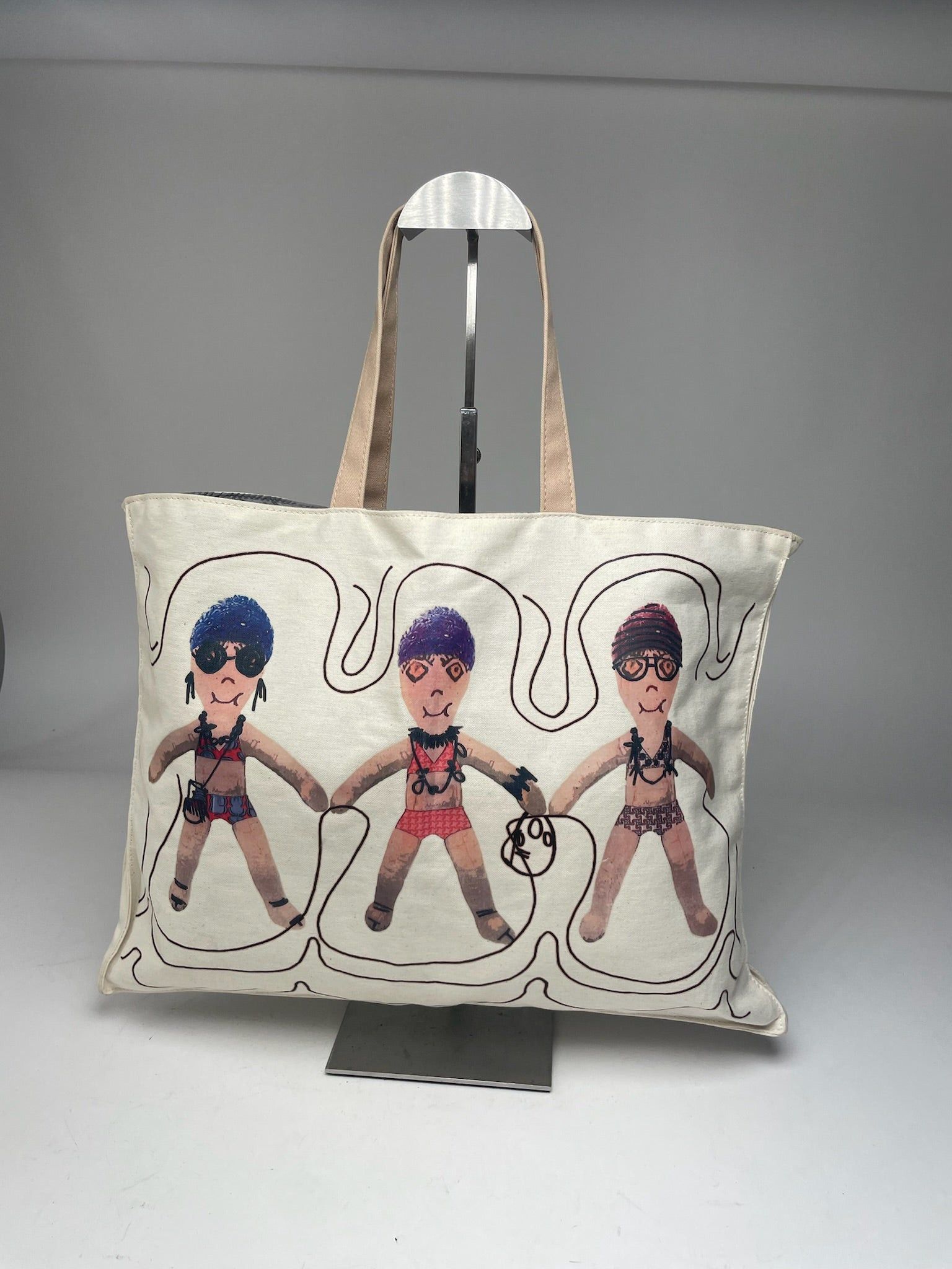 Marni Vintage Canvas Shopper Bag Size ONE SIZE - 1 Thumbnail