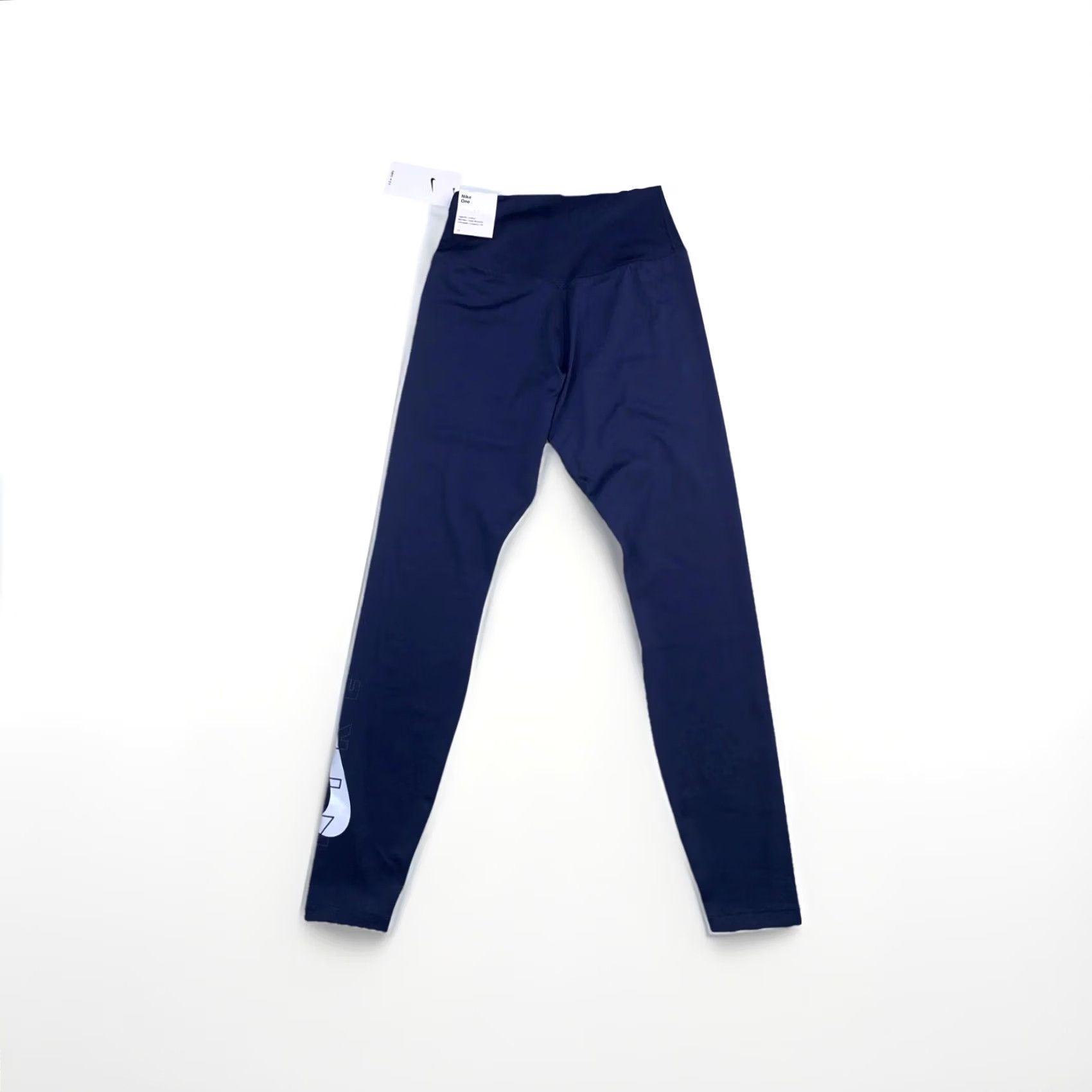 Nike Nike One Tight Fit Mid Rise Blue Workout Running Women’s Leggings XS-12731 Size 26" / US 2 / IT 38 - 2 Thumbnail