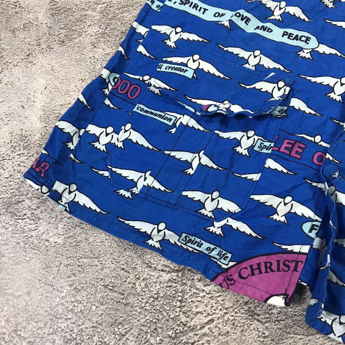Japanese Brand VINTAGE SHIRT ART ABSTRACT BIRDS STREETWEAR Y2K Size US L / EU 52-54 / 3 - 3 Thumbnail