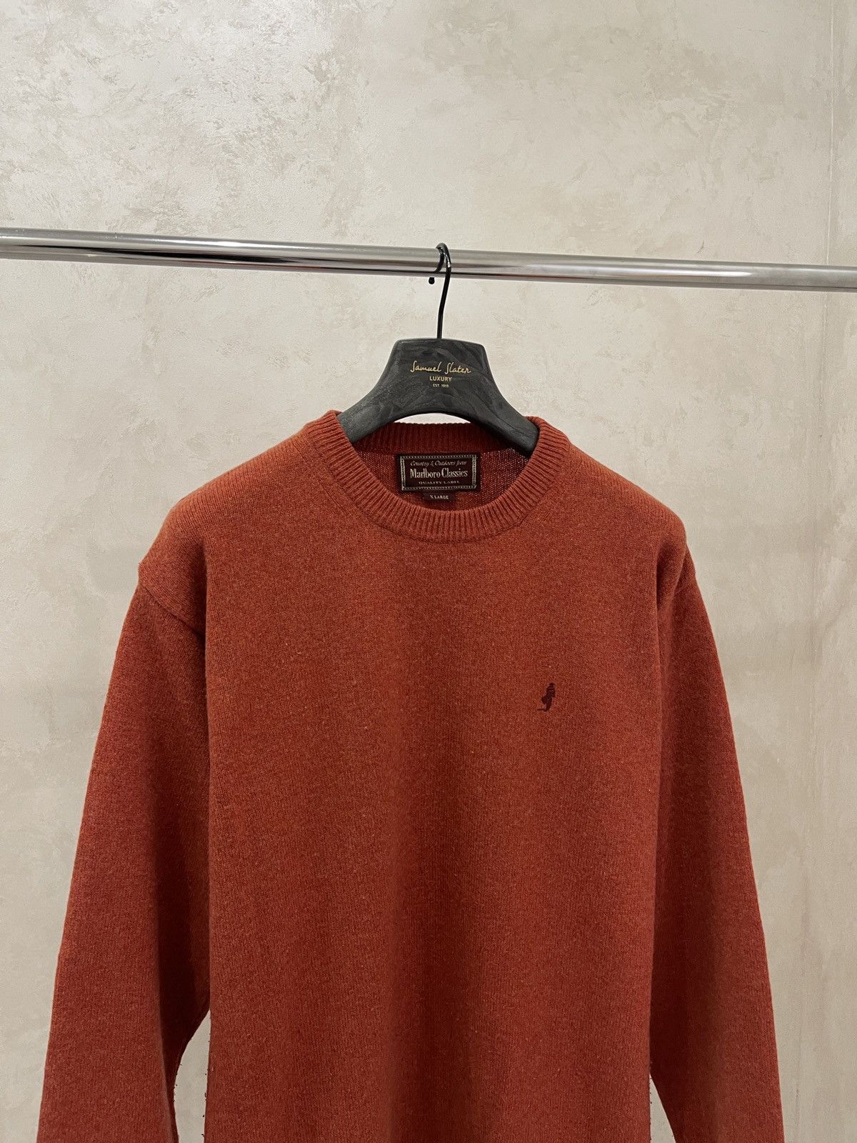 Marlboro Classics Vintage y2k sweater Marlboro Classics wool jumper Size US XL / EU 56 / 4 - 2 Thumbnail