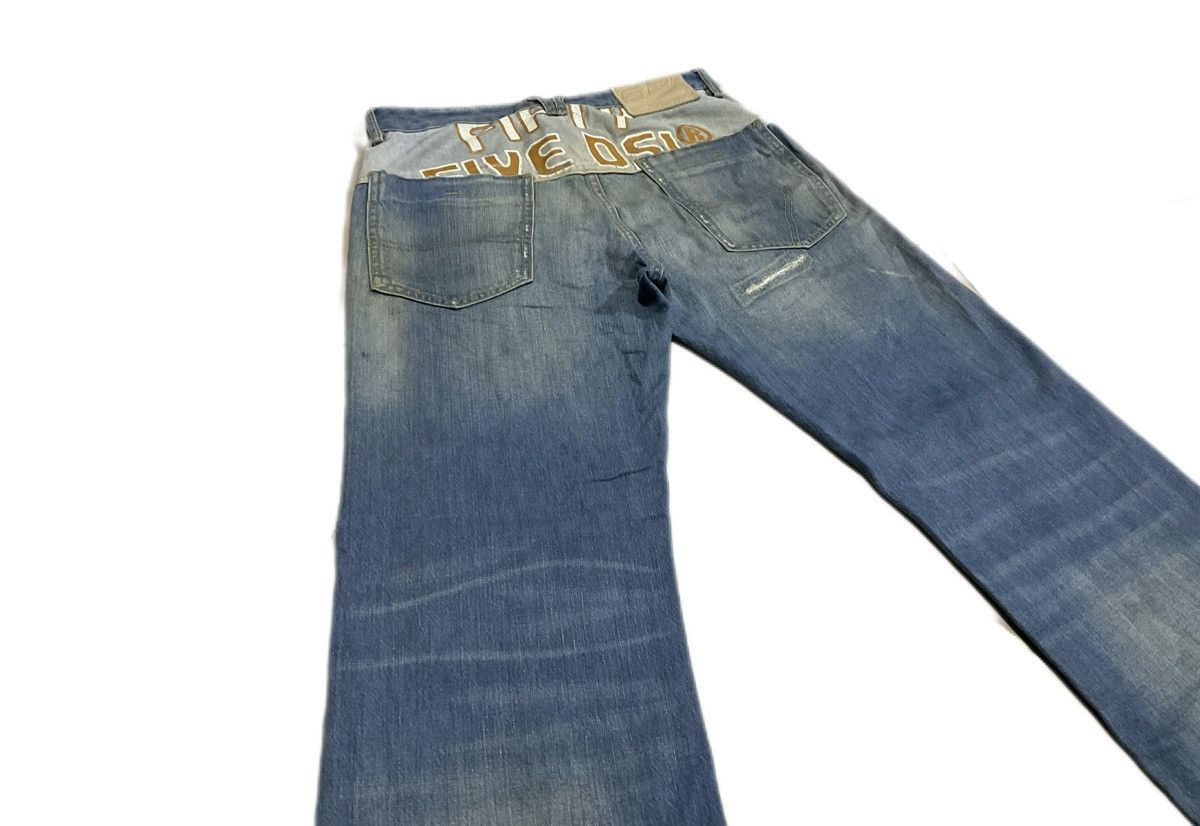 Diesel × Hysteric Glamour × Jean 🔥Sick Y2K 55 DSL Baggy Denim Distressed Size US 30 / EU 46 - 2 Thumbnail