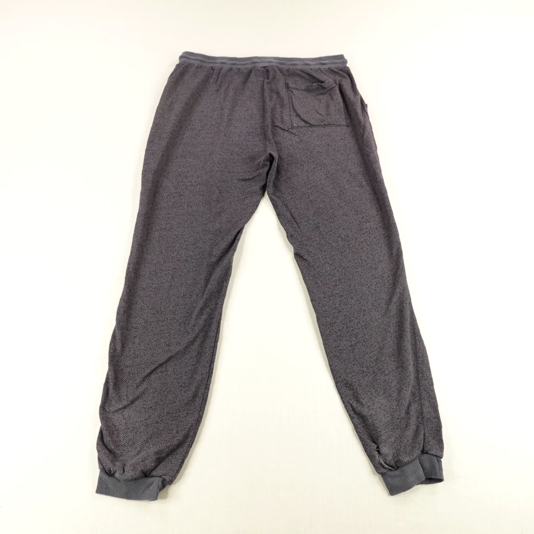 Marine Layer VINTAGE Marine Layer Mens Pants Joggers Tapered Fit XL Gray Casual Knit Cotton Blend Active Comfortable Size US 36 / EU 52 - 5 Thumbnail