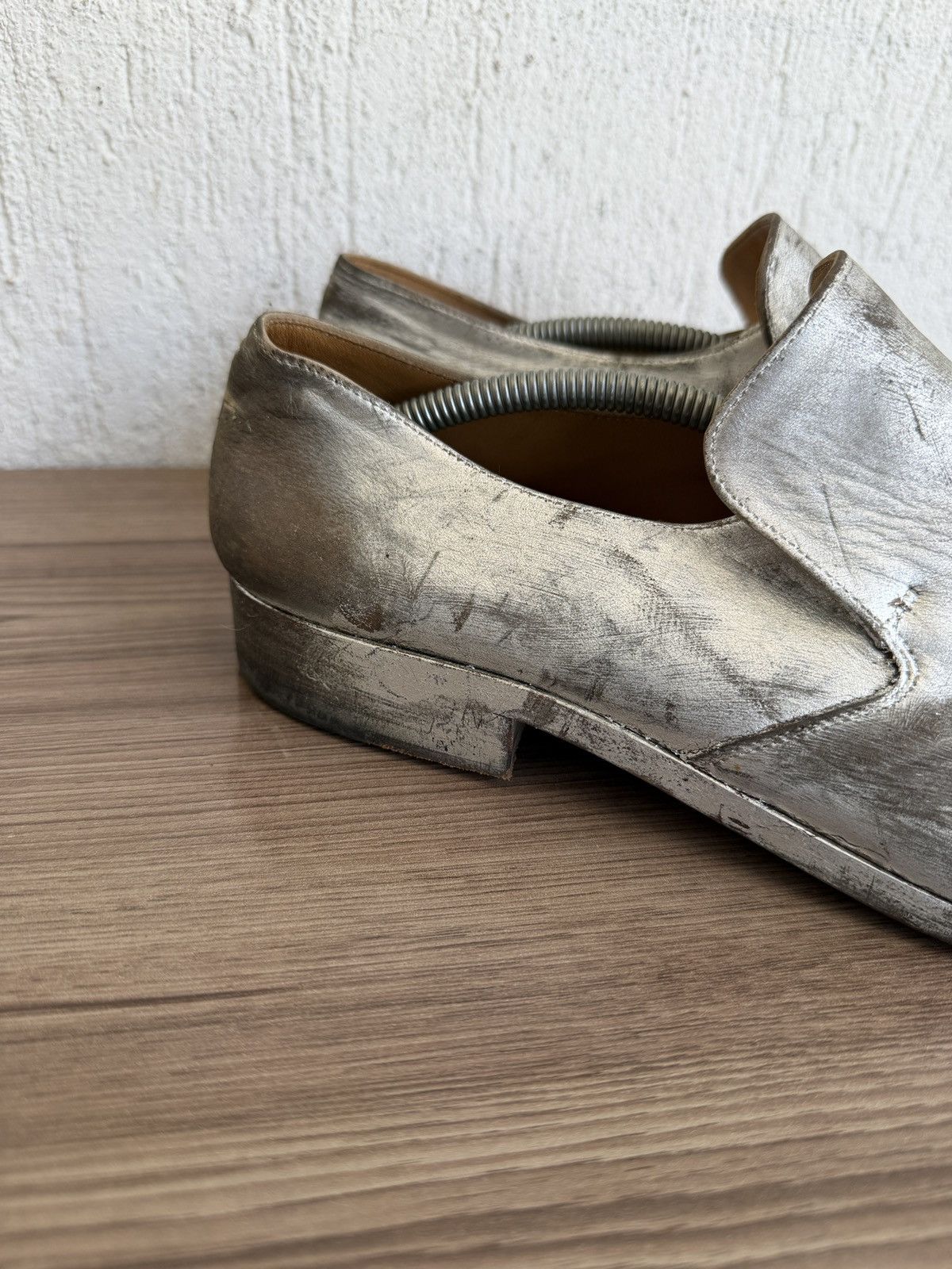 Maison Margiela Extremely rare🔥❗️Distressed painted loafers Size US 9 / EU 42 - 8 Thumbnail