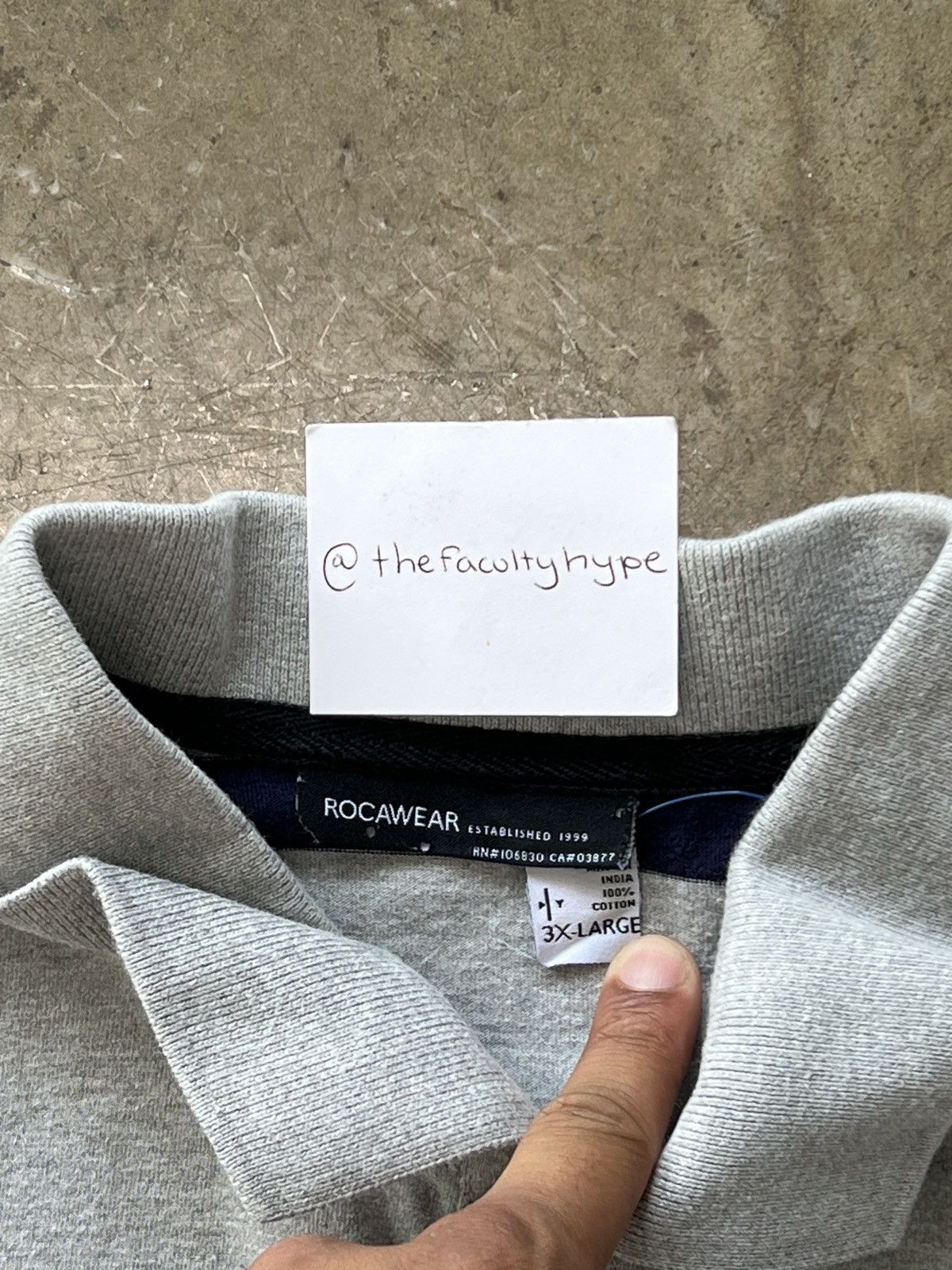 Rocawear × Vintage Vintage Y2K Rocawear Stripe Polo Shirt 3XL Size US XL / EU 56 / 4 - 3 Thumbnail