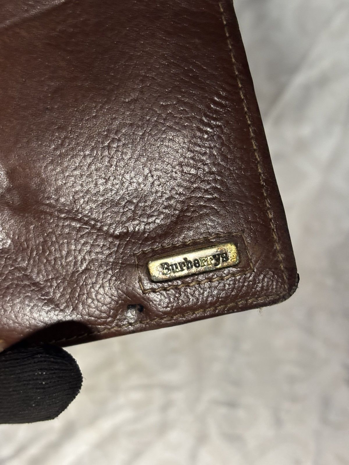Burberry (heavy used) Burberrys Vintage Wallet Size ONE SIZE - 4 Thumbnail
