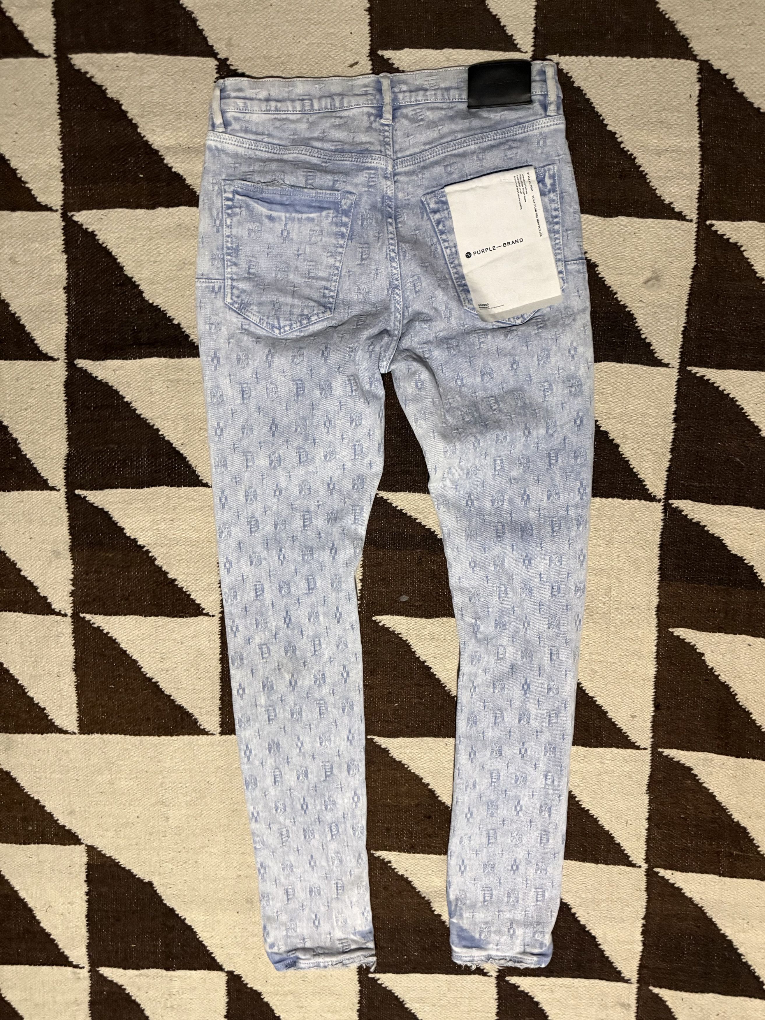 Purple Brand Purple Brand P001 Skinny Jeans Size US 30 / EU 46 - 1 Thumbnail