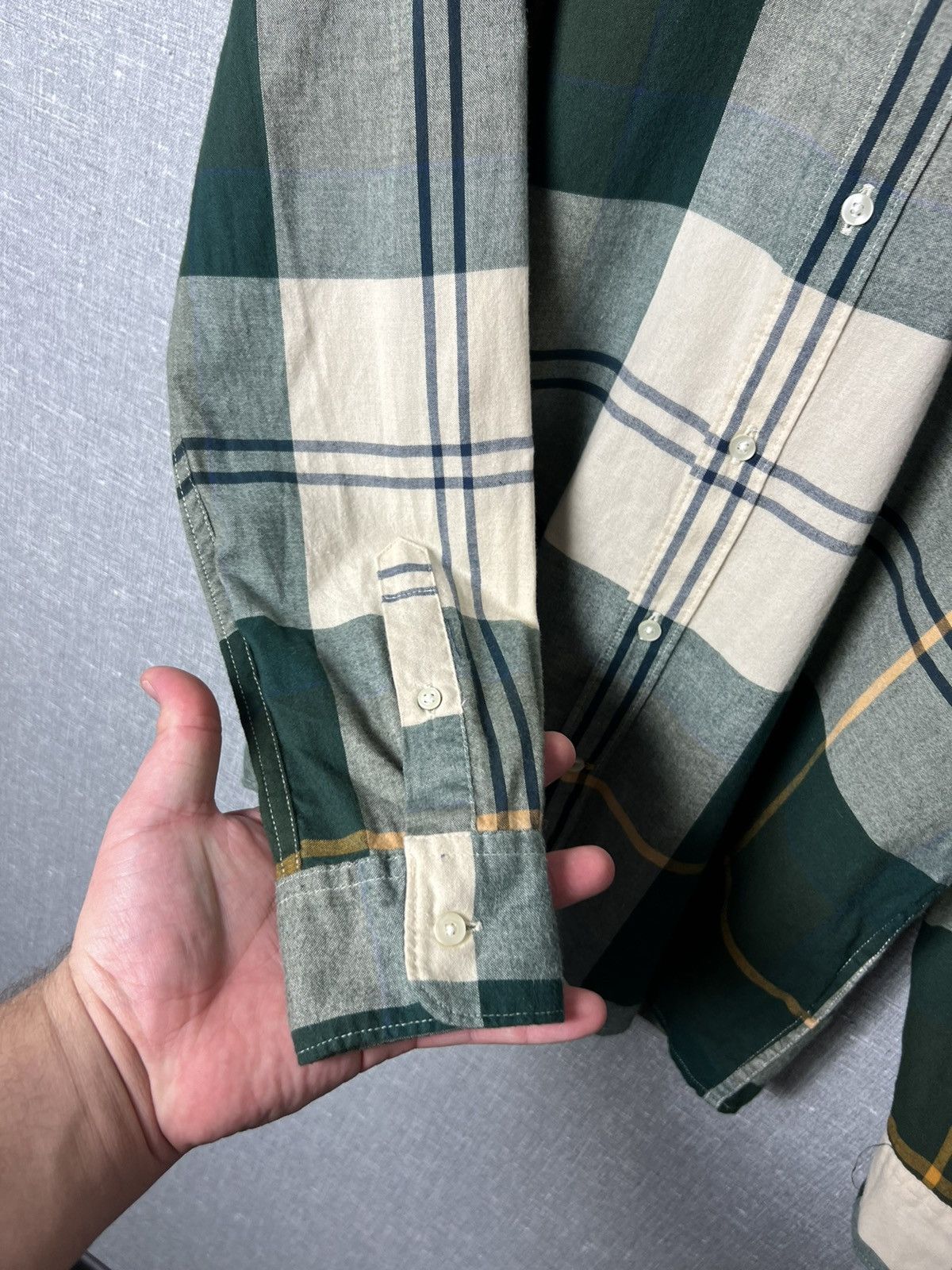 Barbour Barbour Checked Flannel Button Up Shirt Size US M / EU 48-50 / 2 - 5 Thumbnail
