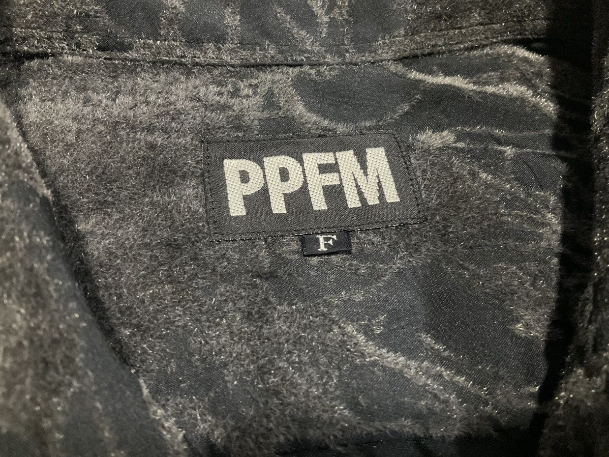 Hysteric Glamour × If Six Was Nine × Japanese Brand 🔥Sick Y2K PPFM Crinkled Velvet Shirt Size US S / EU 44-46 / 1 - 8 Thumbnail