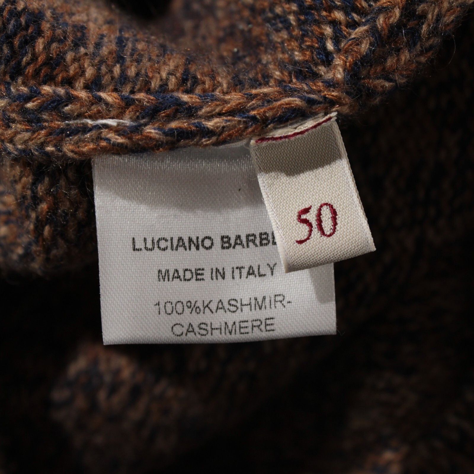 Luciano Barbera Luciano Barbera Sweater Size US M in Brown Size US M / EU 48-50 / 2 - 8 Thumbnail