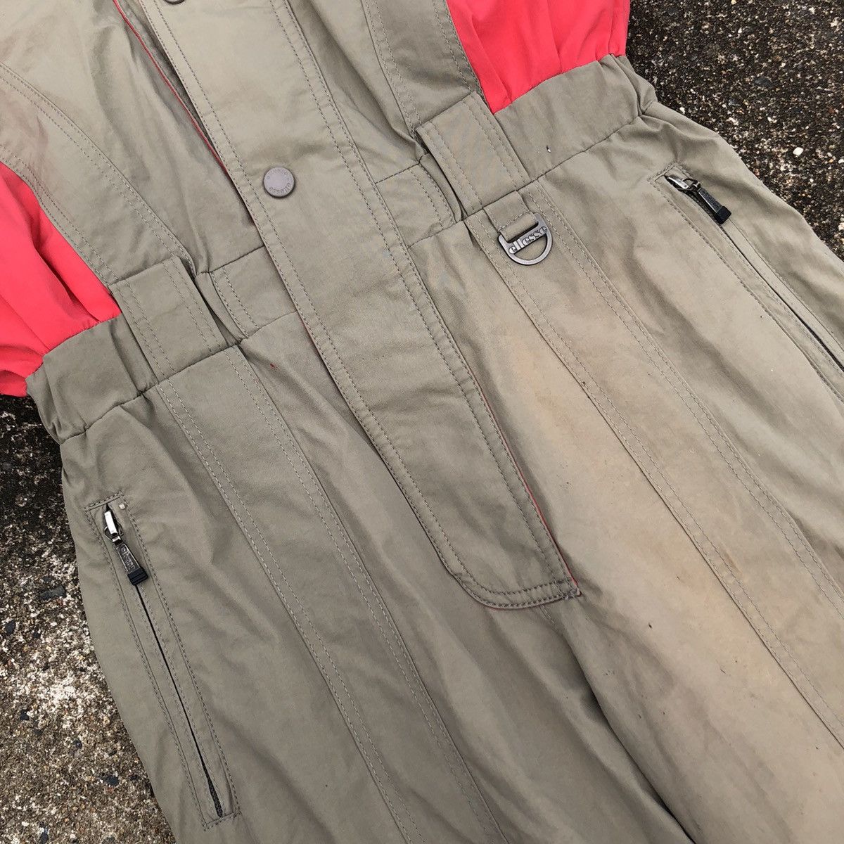 Ellesse VINTAGE ELLESSE PARACUTE SUPER RACING GEAR JUMPSUIT Size US 34 / EU 50 - 5 Thumbnail