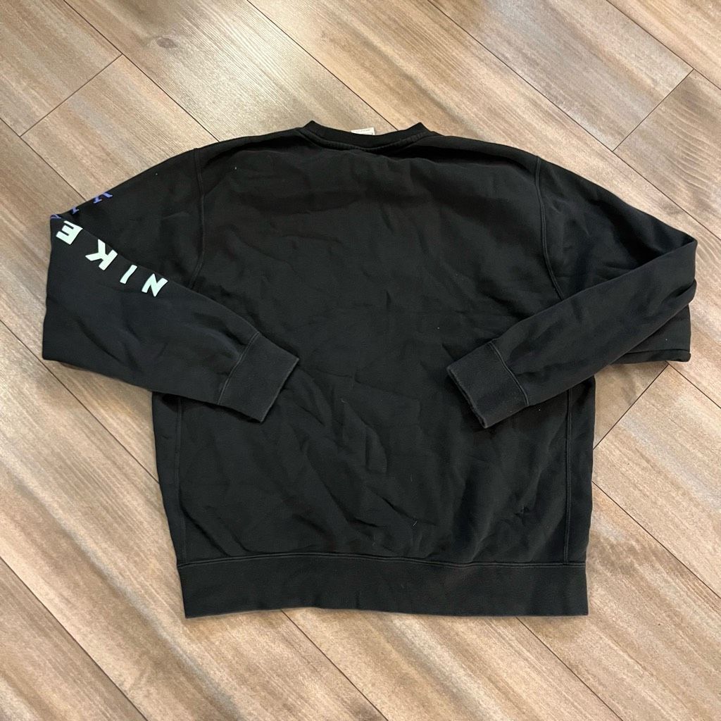Nike Nike Double Swoosh Black Crewneck Men Medium Size US M / EU 48-50 / 2 - 6 Thumbnail