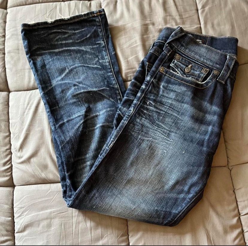 True Religion Vintage Faded Blue True Religion Size US 31 - 2 Thumbnail