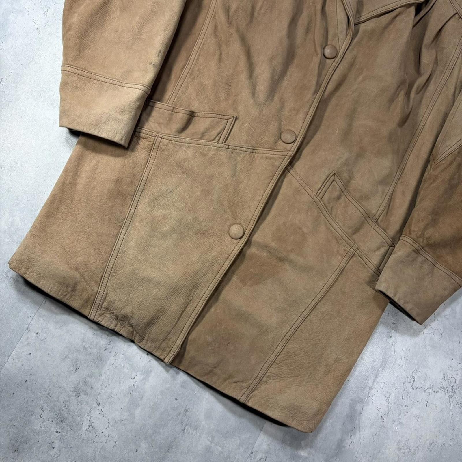 Wilsons Leather Vintage Tan Adventure Bound By Wilsons Leather Coat Size US M / EU 48-50 / 2 - 4 Thumbnail