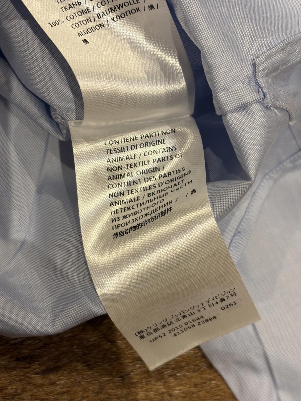 Gucci Gucci Contrast-Collar Cotton Shirt Size US M / EU 48-50 / 2 - 12 Thumbnail