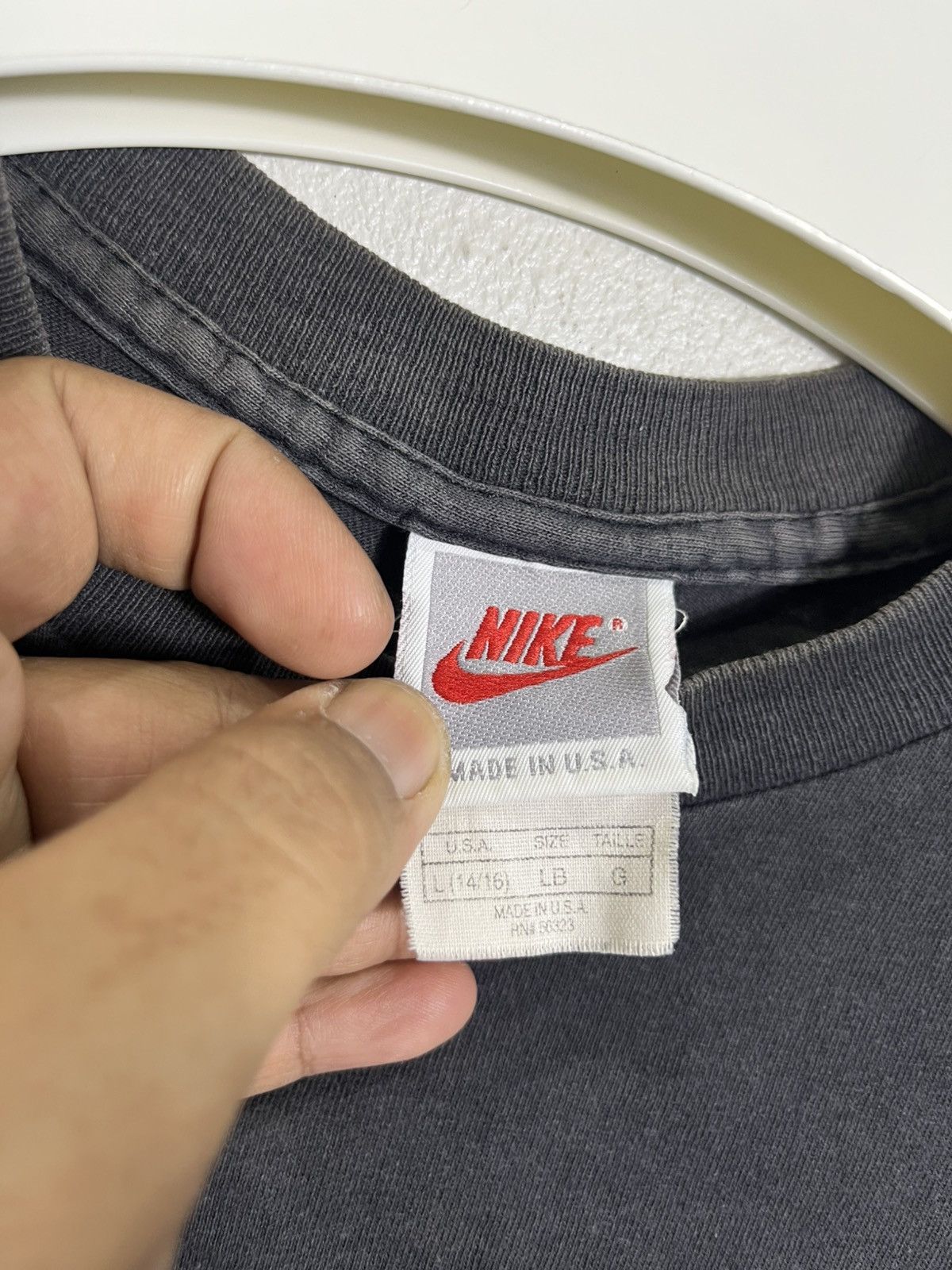 Vintage Vintage 90s NIKE DUNK Tshirt Size US S / EU 44-46 / 1 - 4 Thumbnail