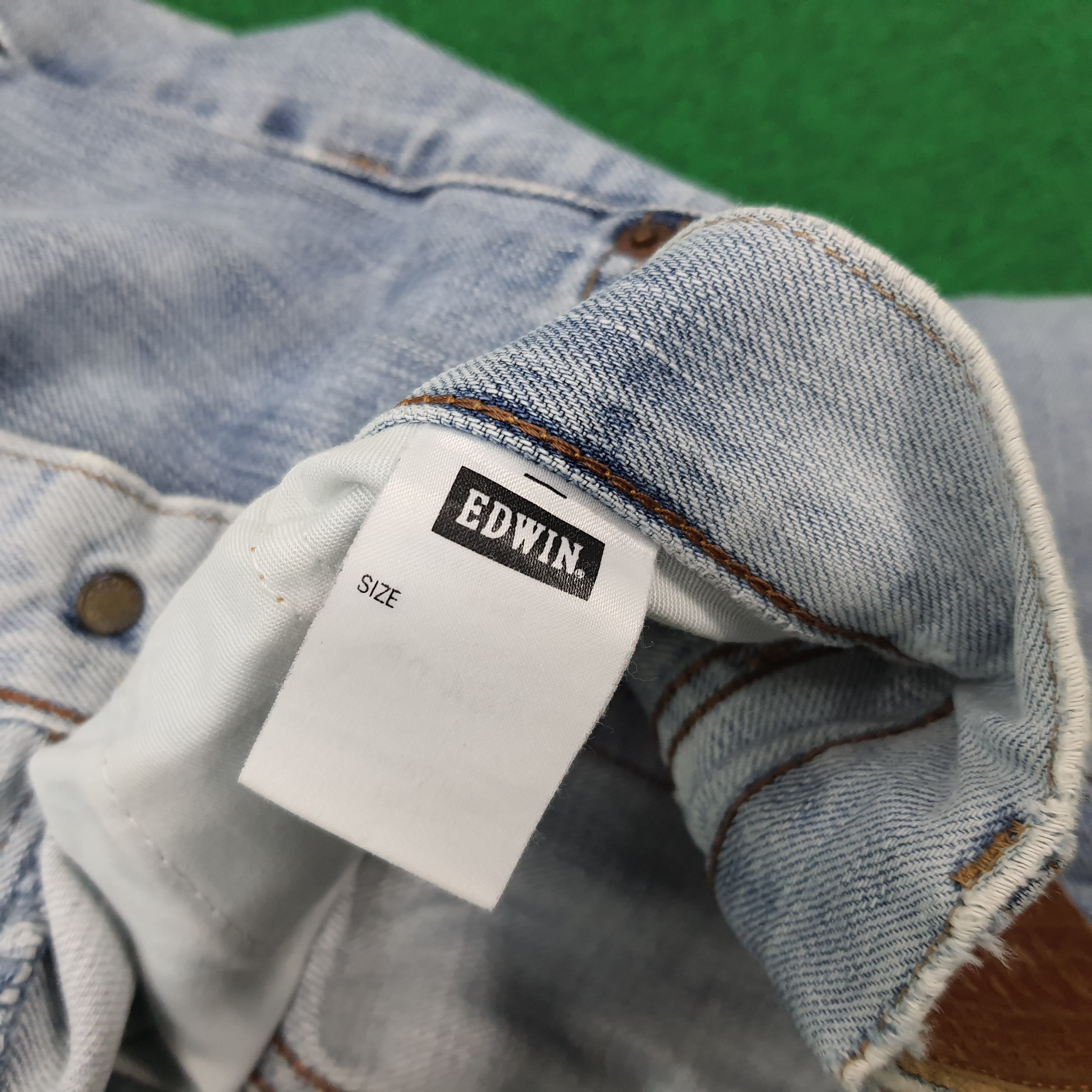 Edwin Vintage Edwin 503 Distressed Style Denim C272N24 Size US 29 - 11 Thumbnail