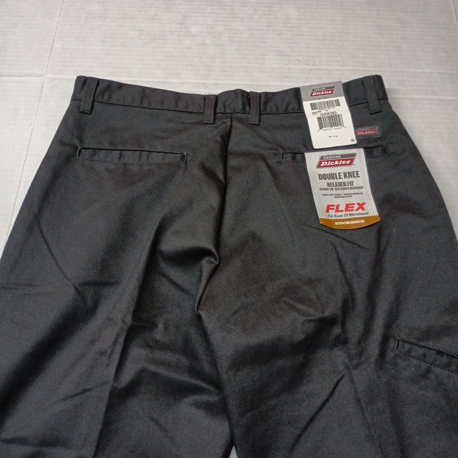 Dickies Dickies Relaxed Fit Double Knee Work Pants Men's 34x30 Black Size US 34 / EU 50 - 7 Thumbnail