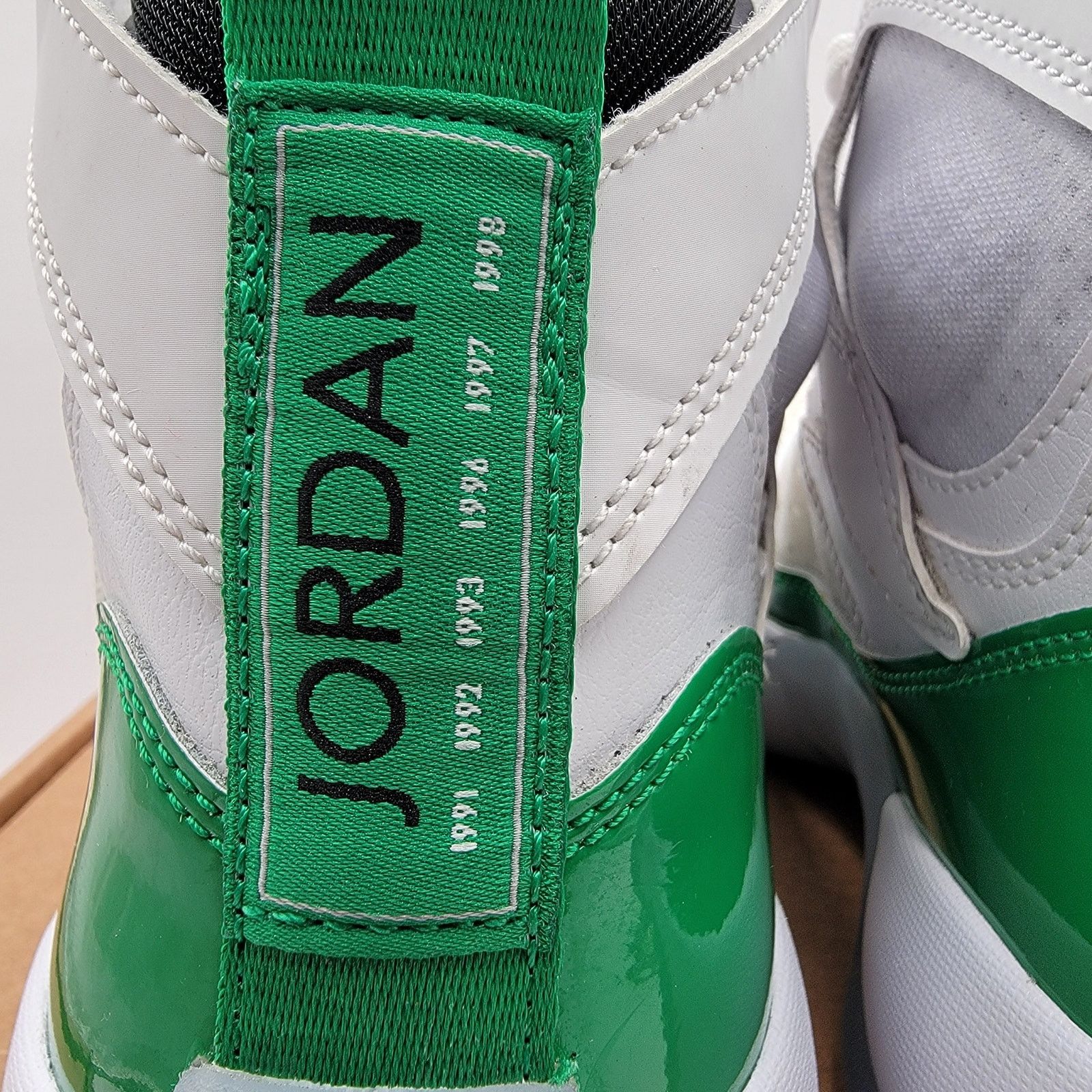 Nike Nike Jumpman Two Trey 'White Lucky Green' Men Sz 10.5 DJ1925 Size US 10.5 / EU 43-44 - 7 Thumbnail