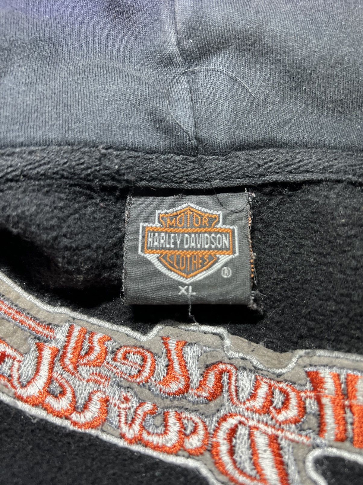 Harley Davidson × Vintage Harley Davidson Racing vintage zip-up hoodie Size US XL / EU 56 / 4 - 8 Thumbnail
