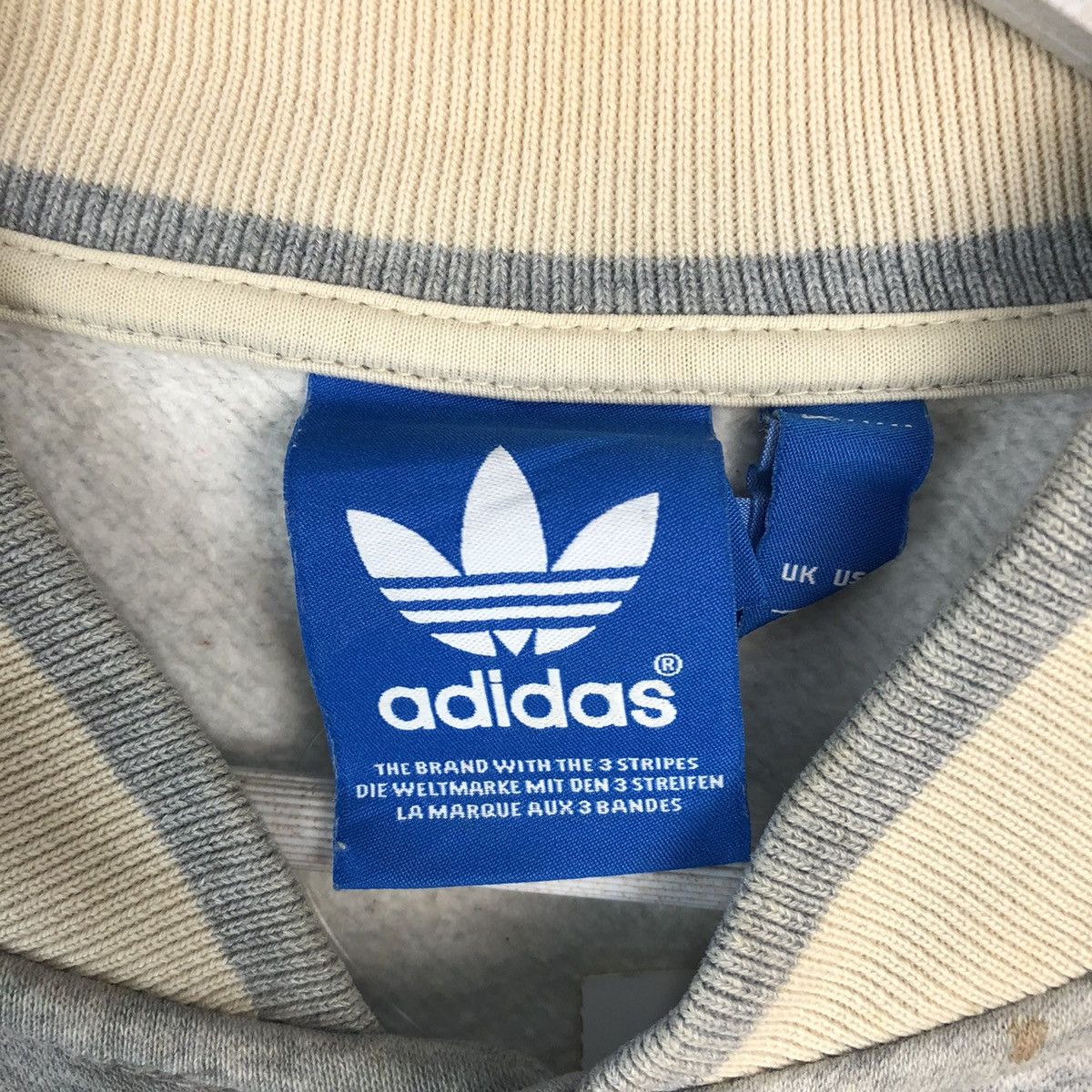 Adidas Adidas vintage Grey Bombers varsity Jacket #A875 Size US M / EU 48-50 / 2 - 10 Thumbnail