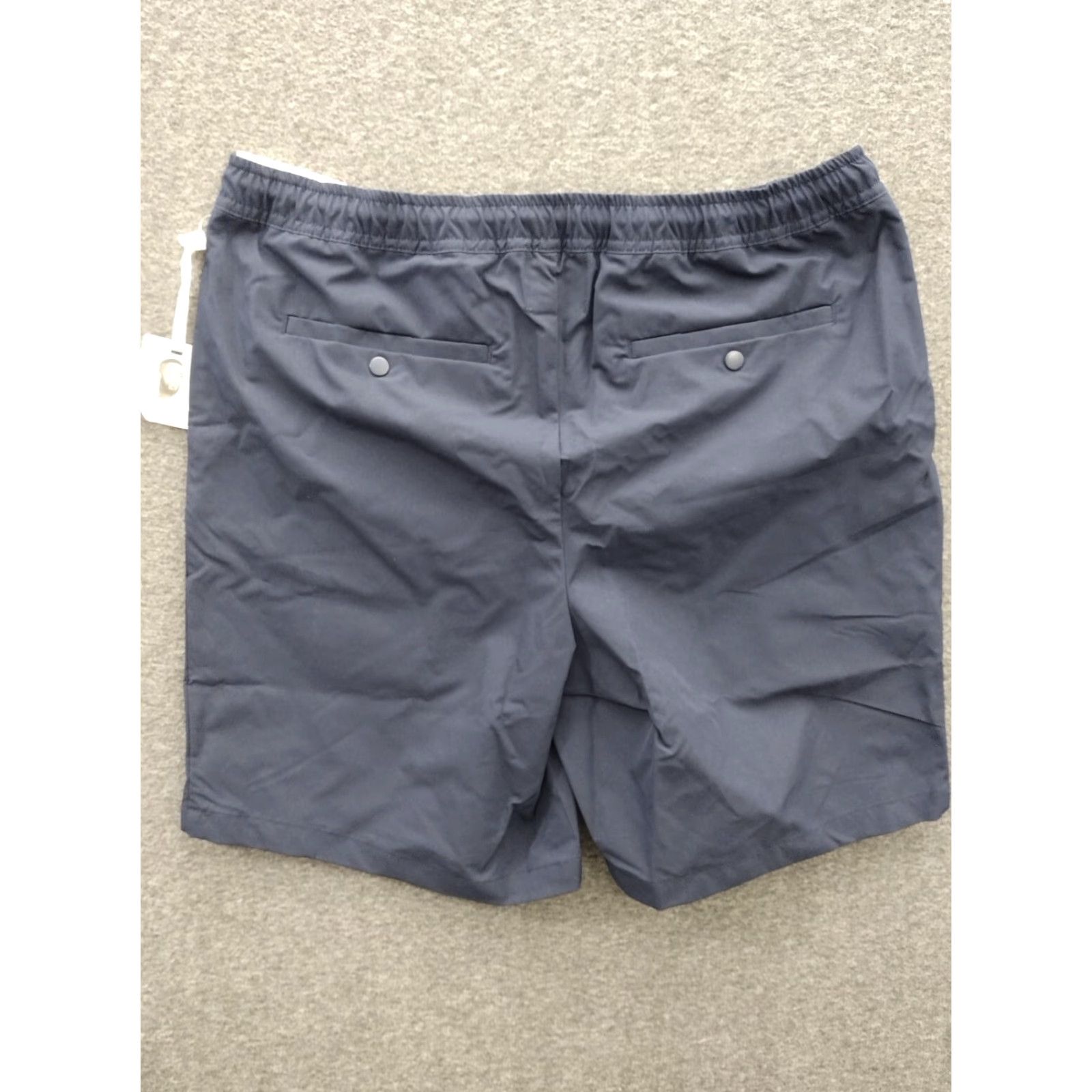 Vintage Stylus Ladarius Campbell Elastic Waist M Shorts Men Stretch Black Size US 31 - 2 Thumbnail