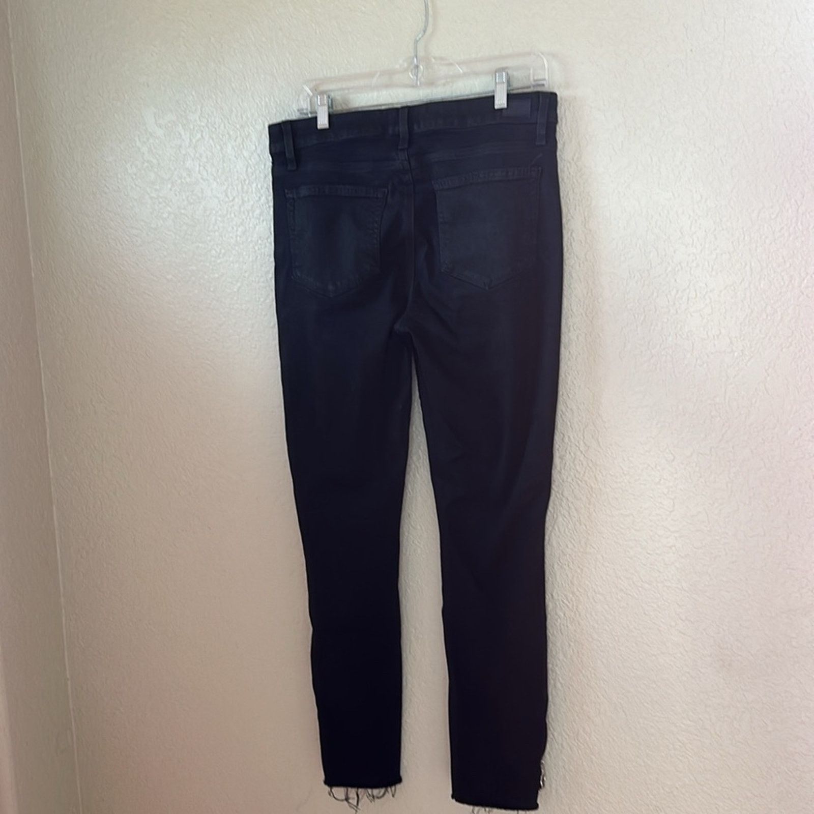 Paige Hoxton Ankle Peg Ankle Zip Black Fog Luxe Coating Size 32" / US 10 / IT 46 - 7 Thumbnail