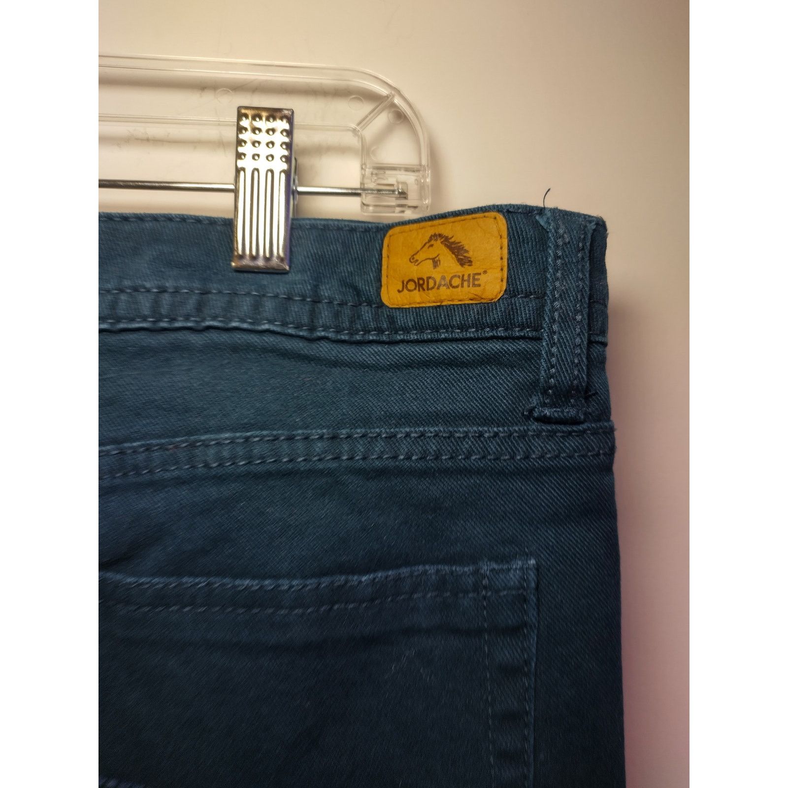 Jordache Jordache Women Skinny Leg Pants Front Zipper Blue Size 14 Size 36" / US 14 / IT 50 - 8 Thumbnail