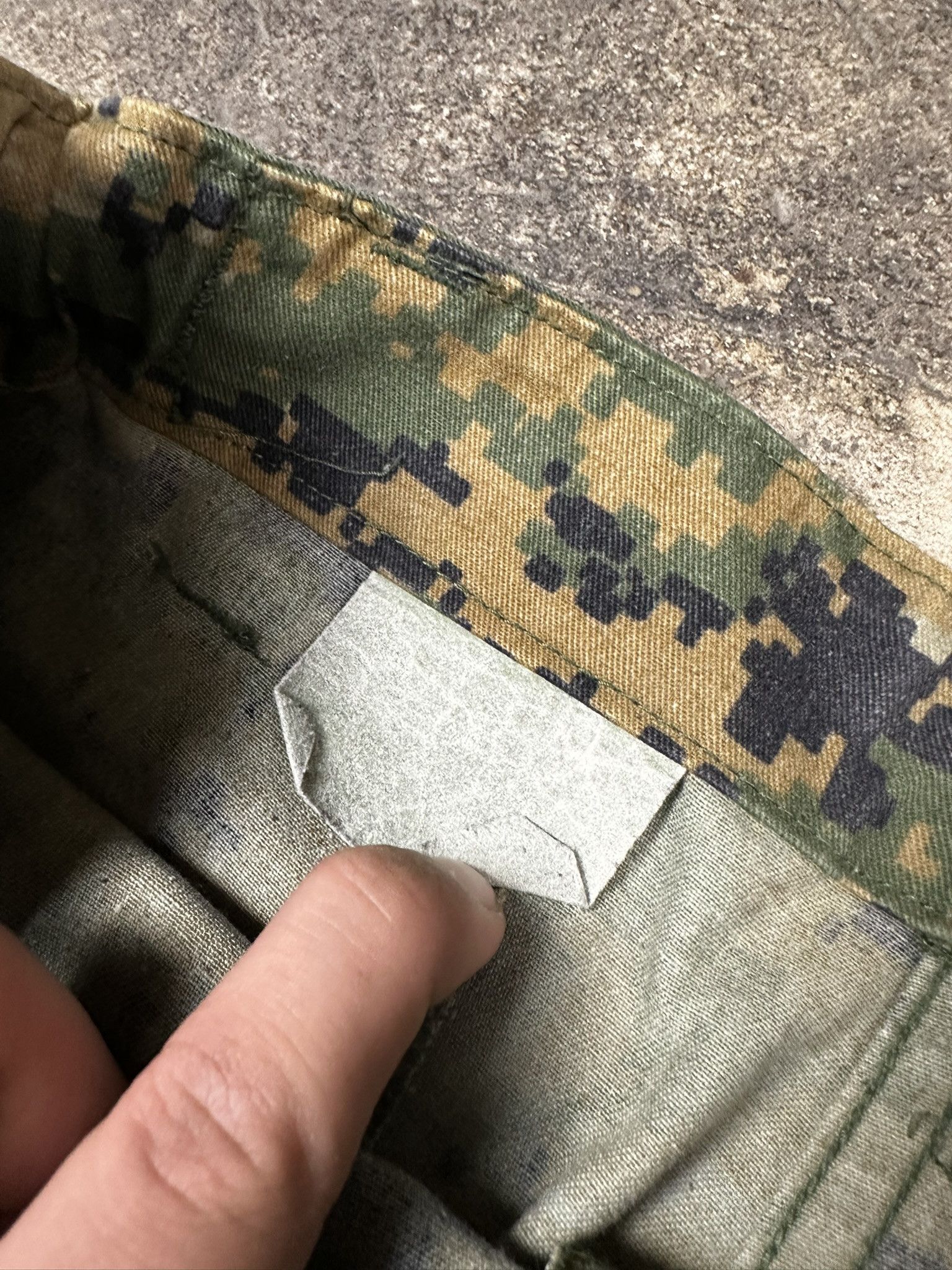 Vintage 90s Vintage Camo Oversized Cargo Camo Pants Size US 34 / EU 50 - 6 Thumbnail